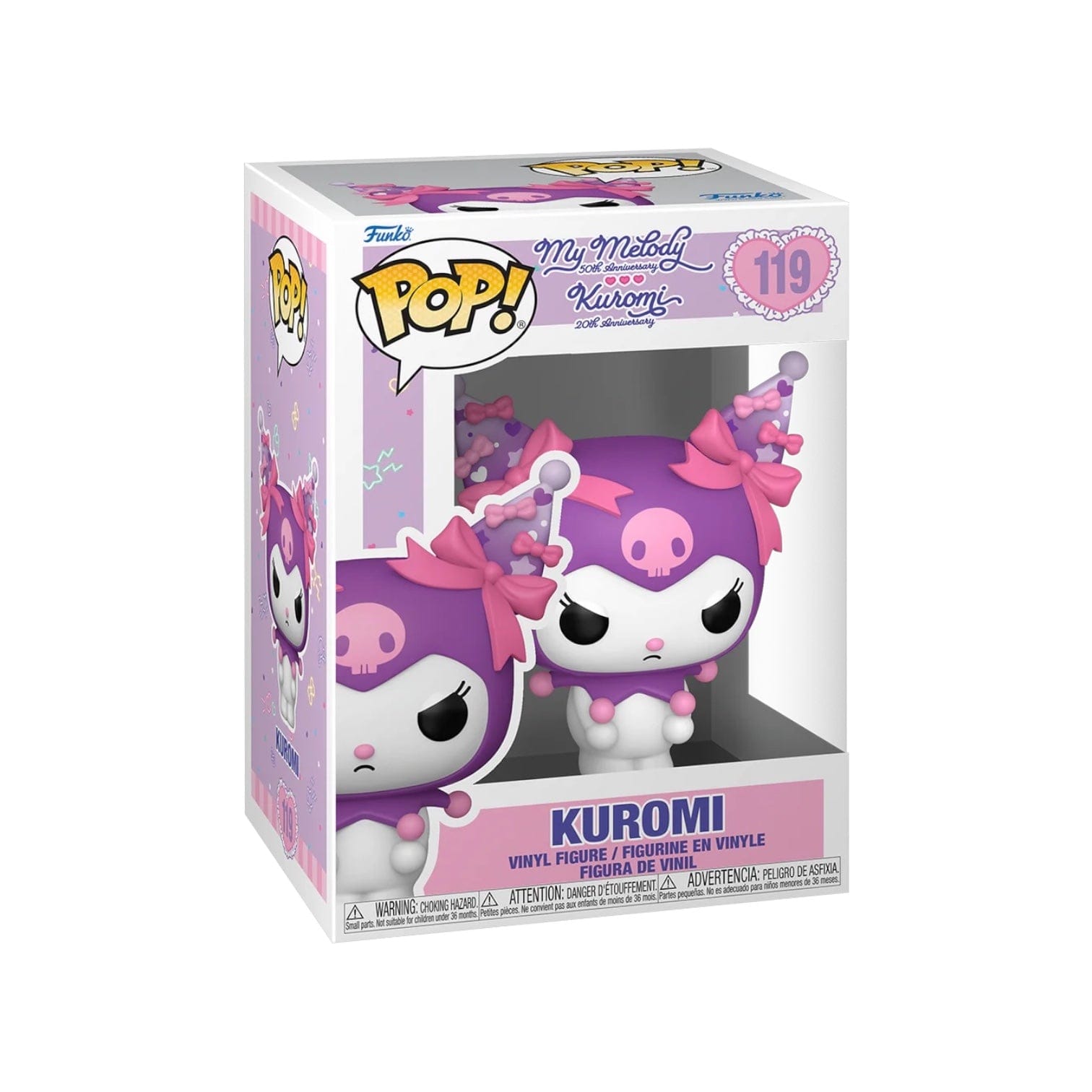 Funko Pop! Grumpy Kuromi #119 Funko Pop - Kuromi : 20th Anniversary
