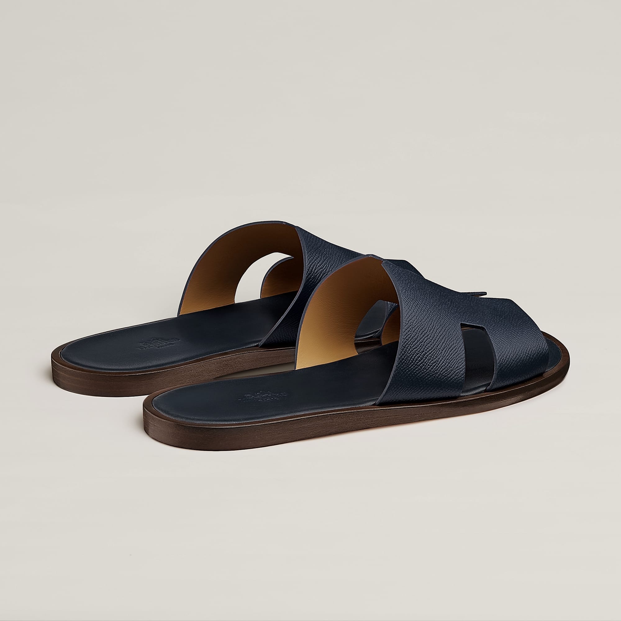 Hermès Izmir Sandals Marine