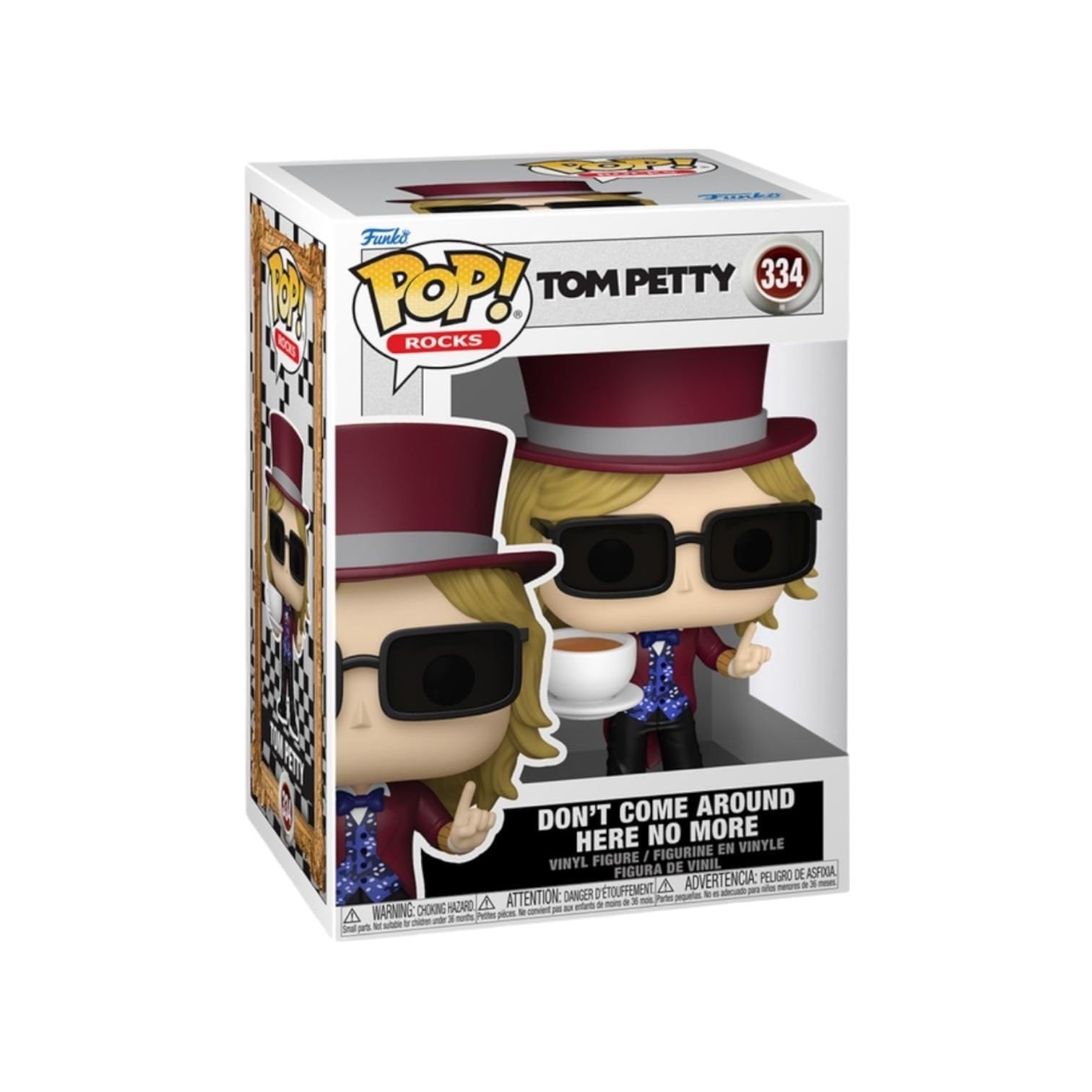 Funko Pop! Dont Come Around Here No More #334 Funko Pop - Tom Petty