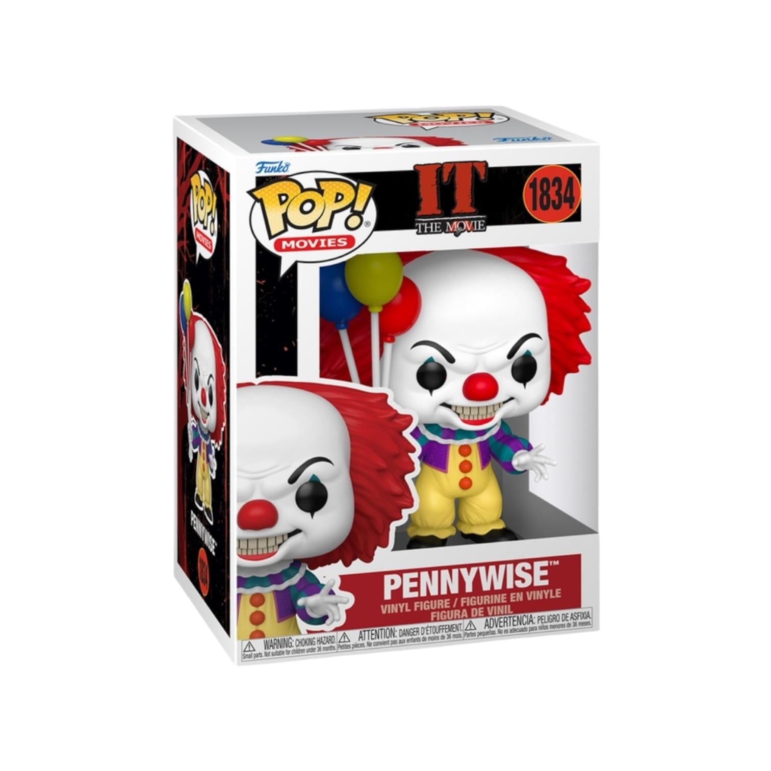 Funko Pop! Pennywise #1834 Funko Pop - IT : The Movie - PREORDER
