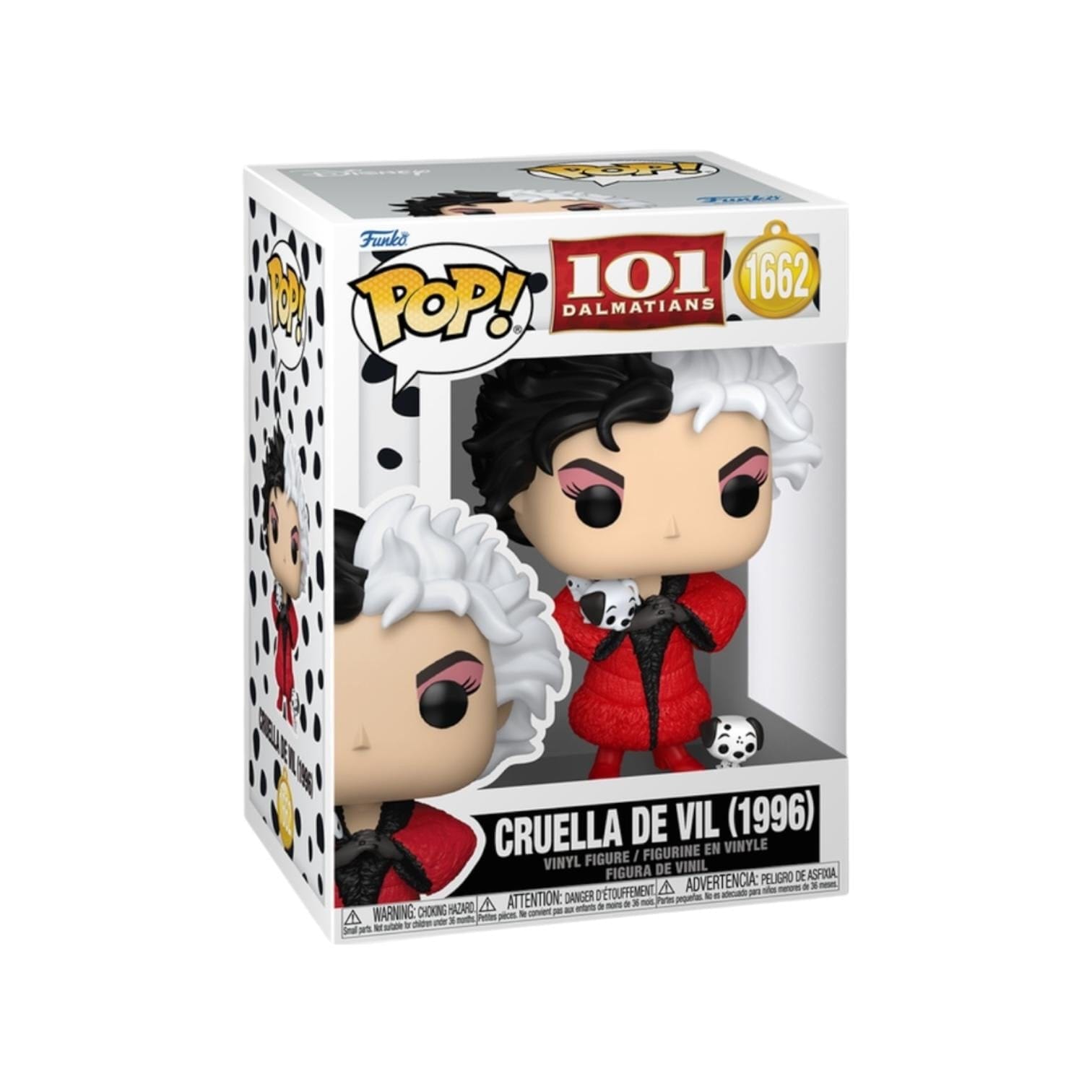 Funko Pop! Cruella De Vil (1996) #1662 Funko Pop - 101 Dalmatians