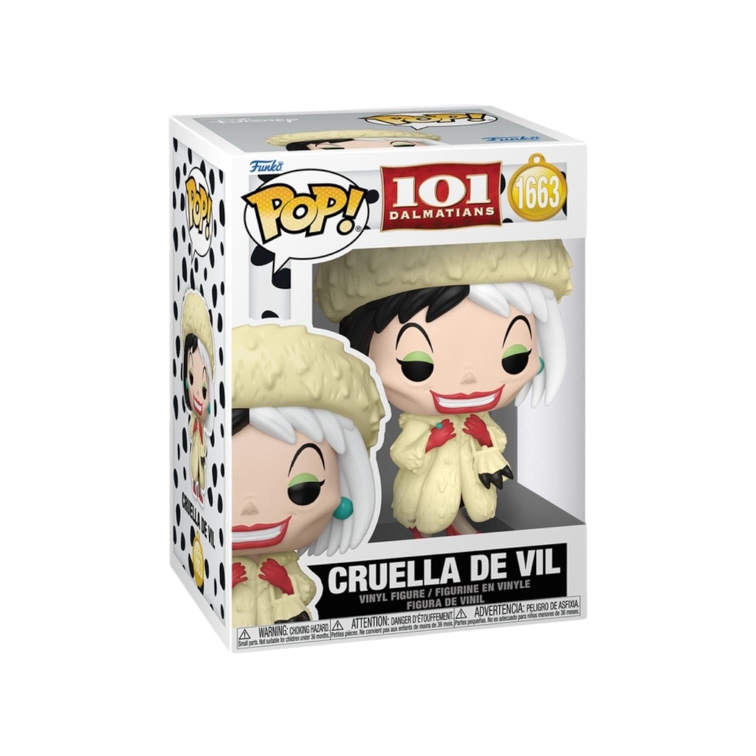 Funko Pop! Cruella De Vil #1663 Funko Pop - 101 Dalmatians