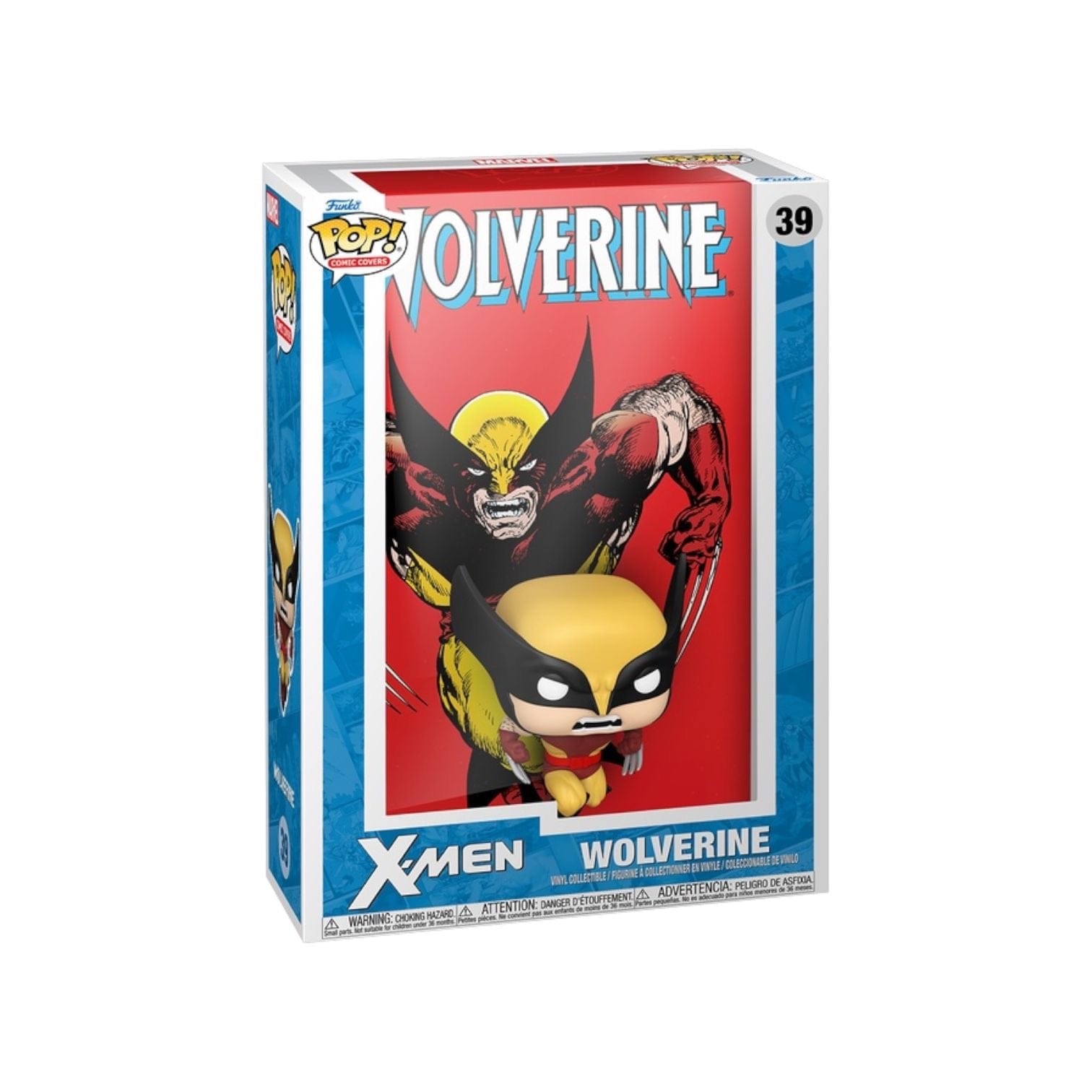 Funko Pop! Wolverine #39 Funko Pop Comic Cover - X - Men