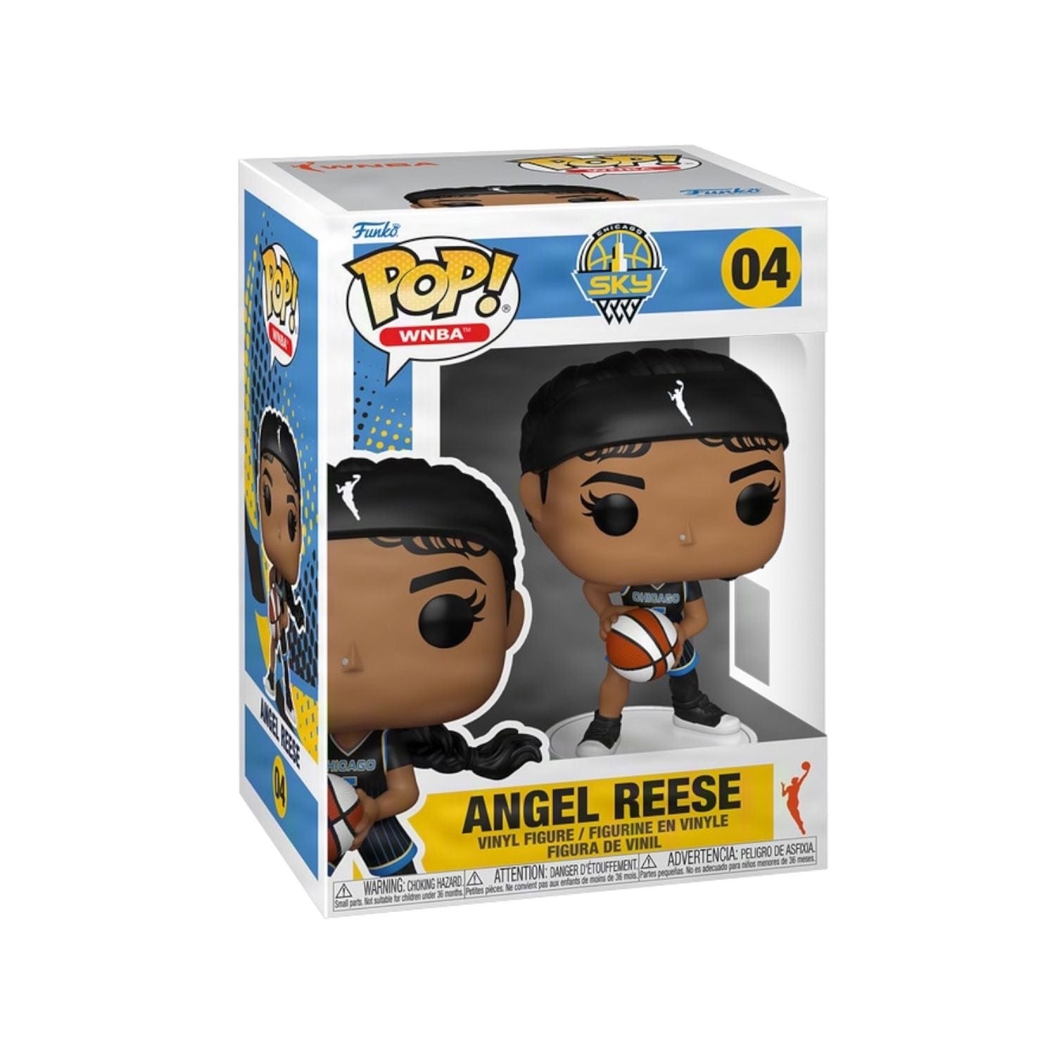 Funko Pop! Angel Reese #04 Funko Pop - Chicago Sky - WNBA