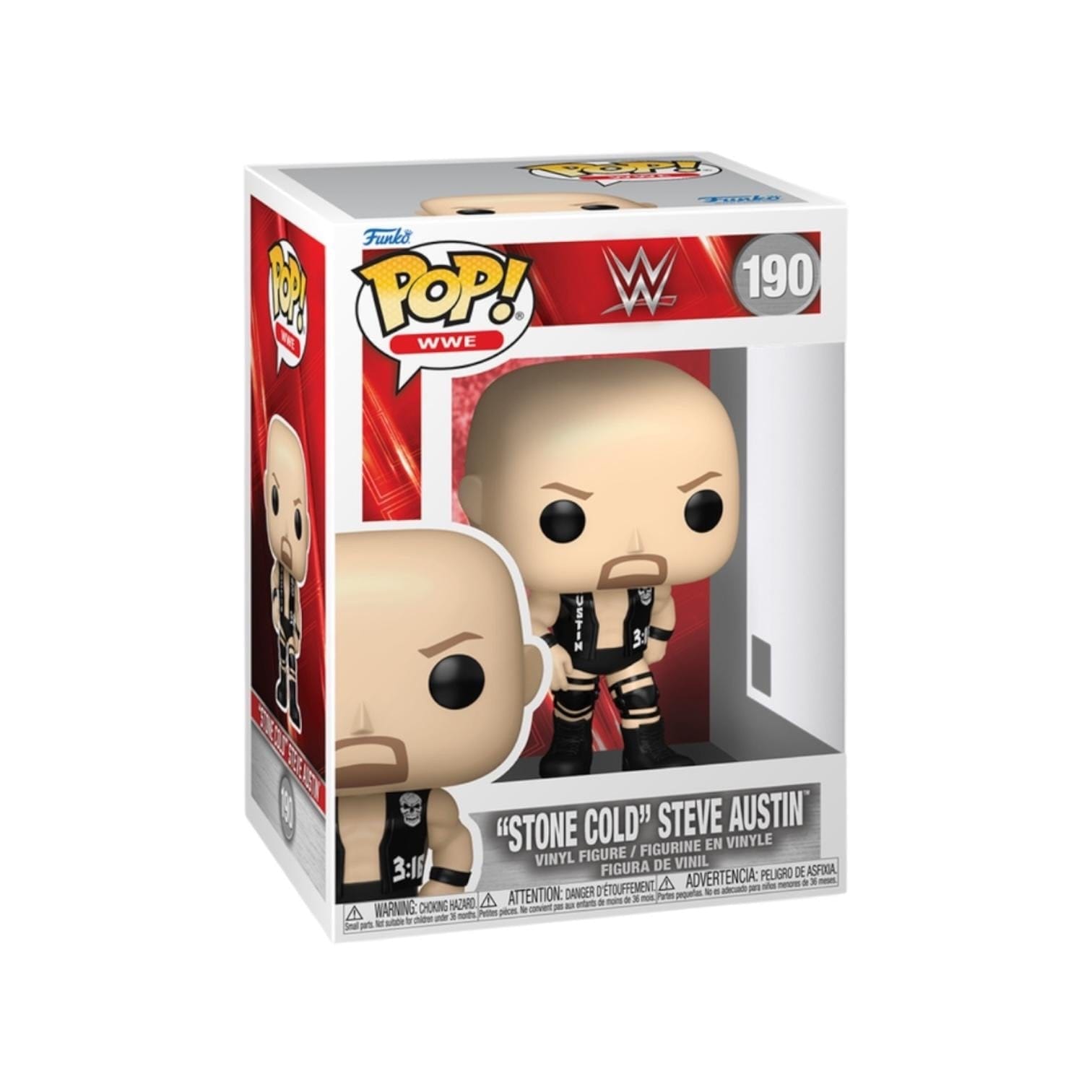 Funko Pop! Stone Cold Steve Austin #190 Funko Pop - WWE