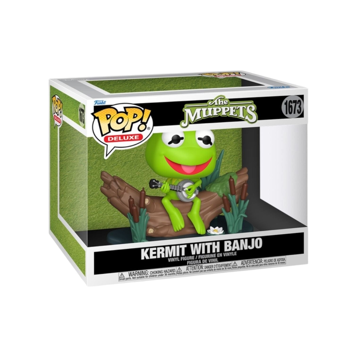 Funko Pop! Kermit with Banjo #1673 Funko Pop Deluxe - The Muppets