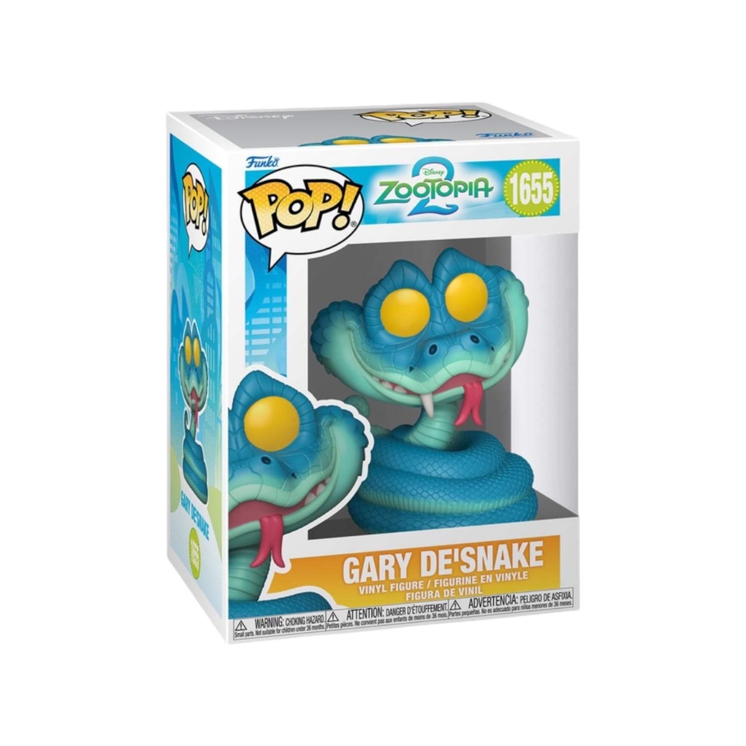 Funko Pop! Gary De'Snake #1655 Funko Pop - Zootopia 2