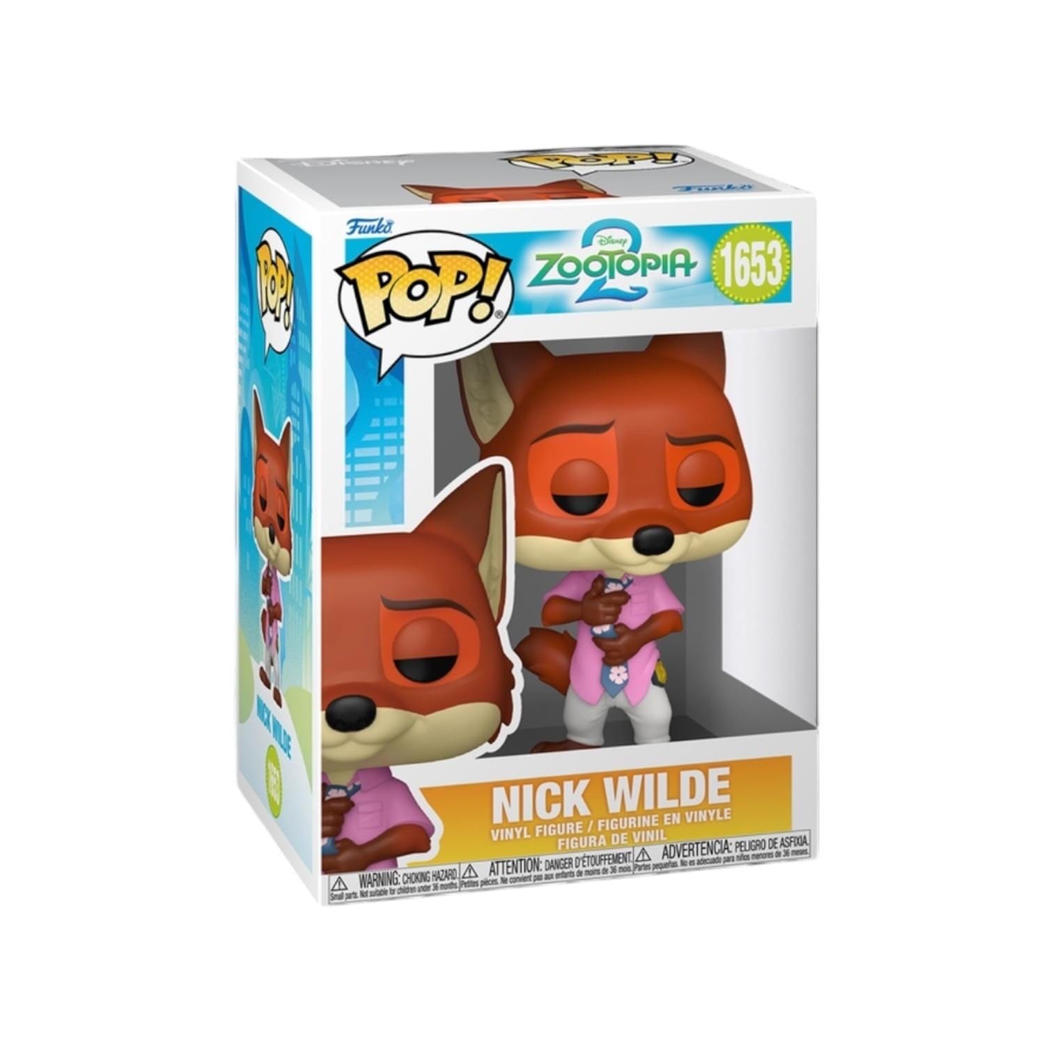 Funko Pop! Nick Wilde #1653 Funko Pop - Zootopia 2