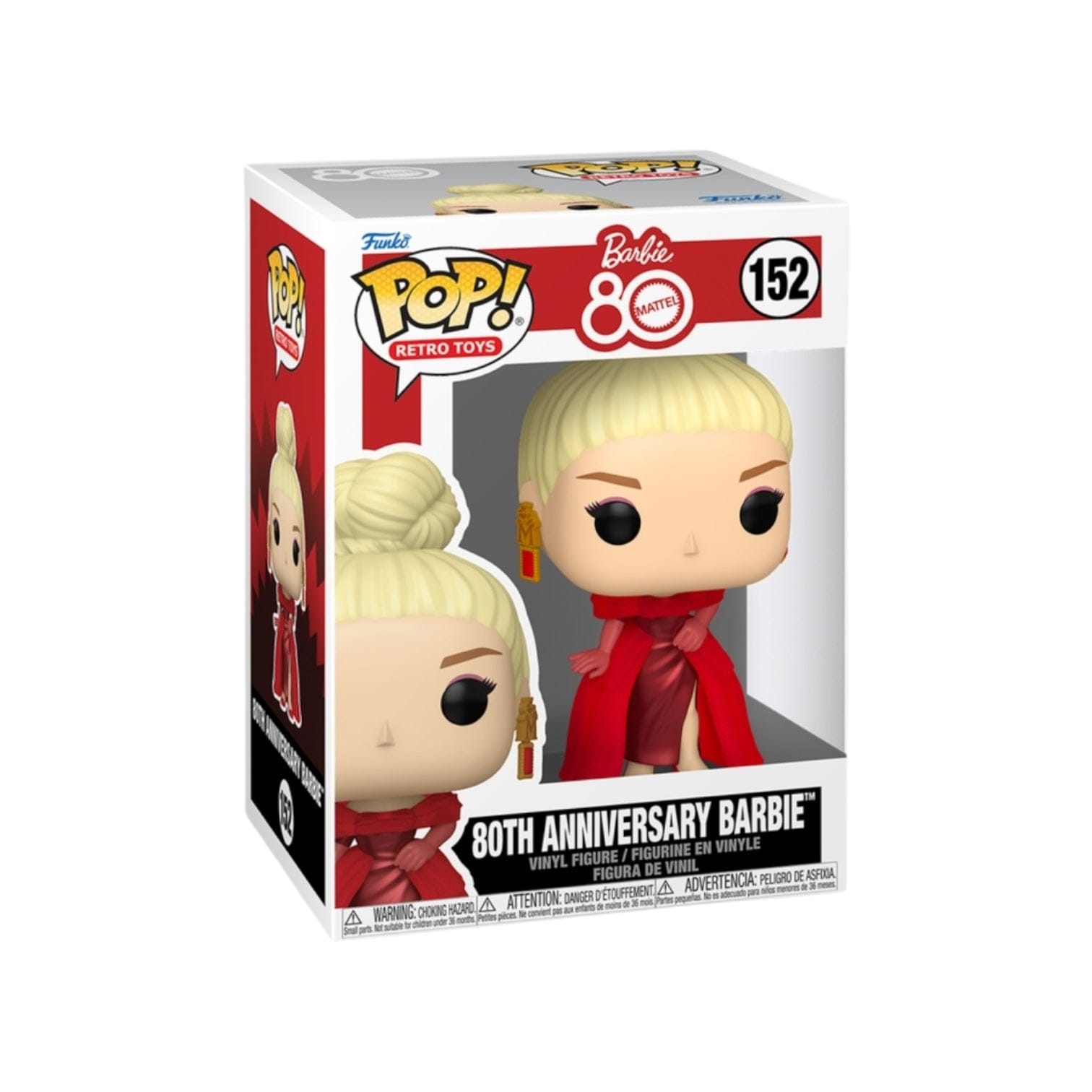 Funko Pop! 80th Anniversary Barbie #152 Funko Pop! - Barbie