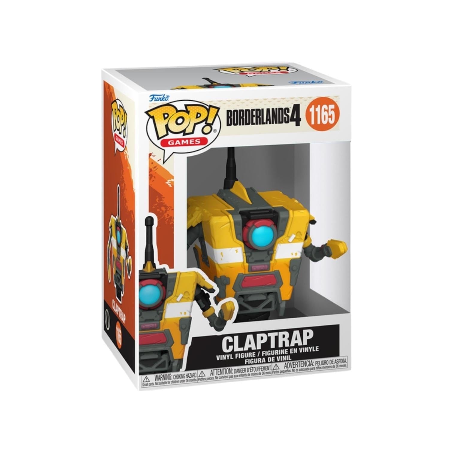 Funko Pop! Claptrap #1165 Funko Pop - Borderlands 4