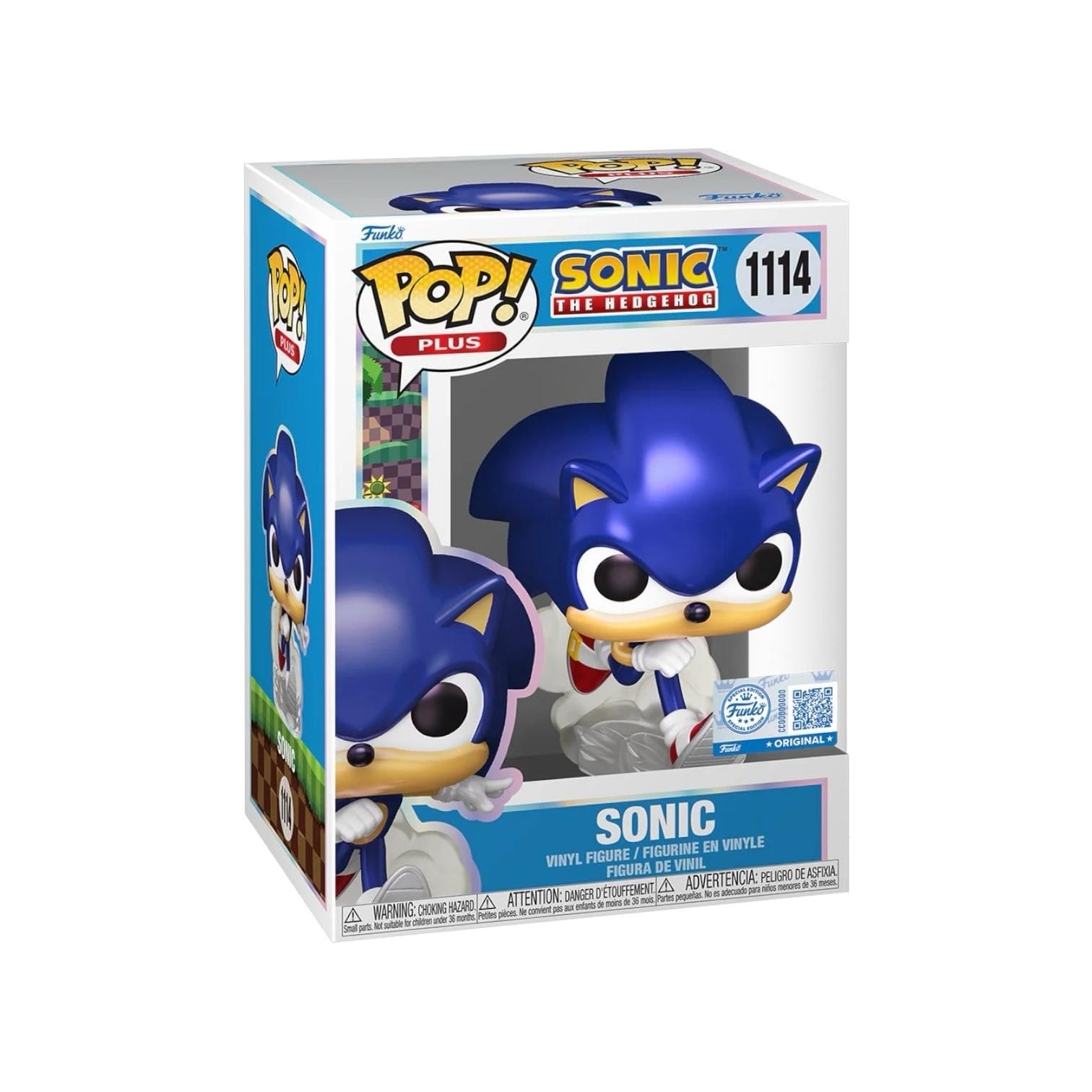 Sonic the Hedgehog Sonic #1114 Funko Pop Plus - Sonic the Hedgehog