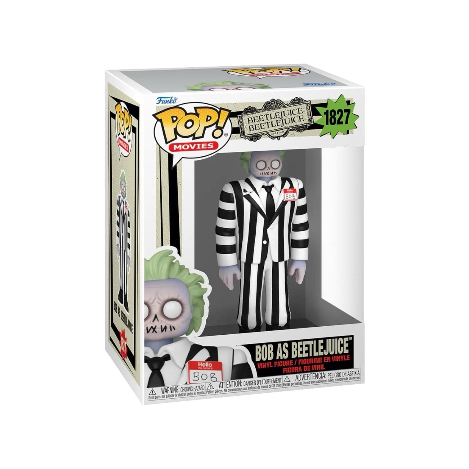 Funko Pop! Bob as Beetlejuice #1827 Funko Pop - Beetlejuice Beetlejuice