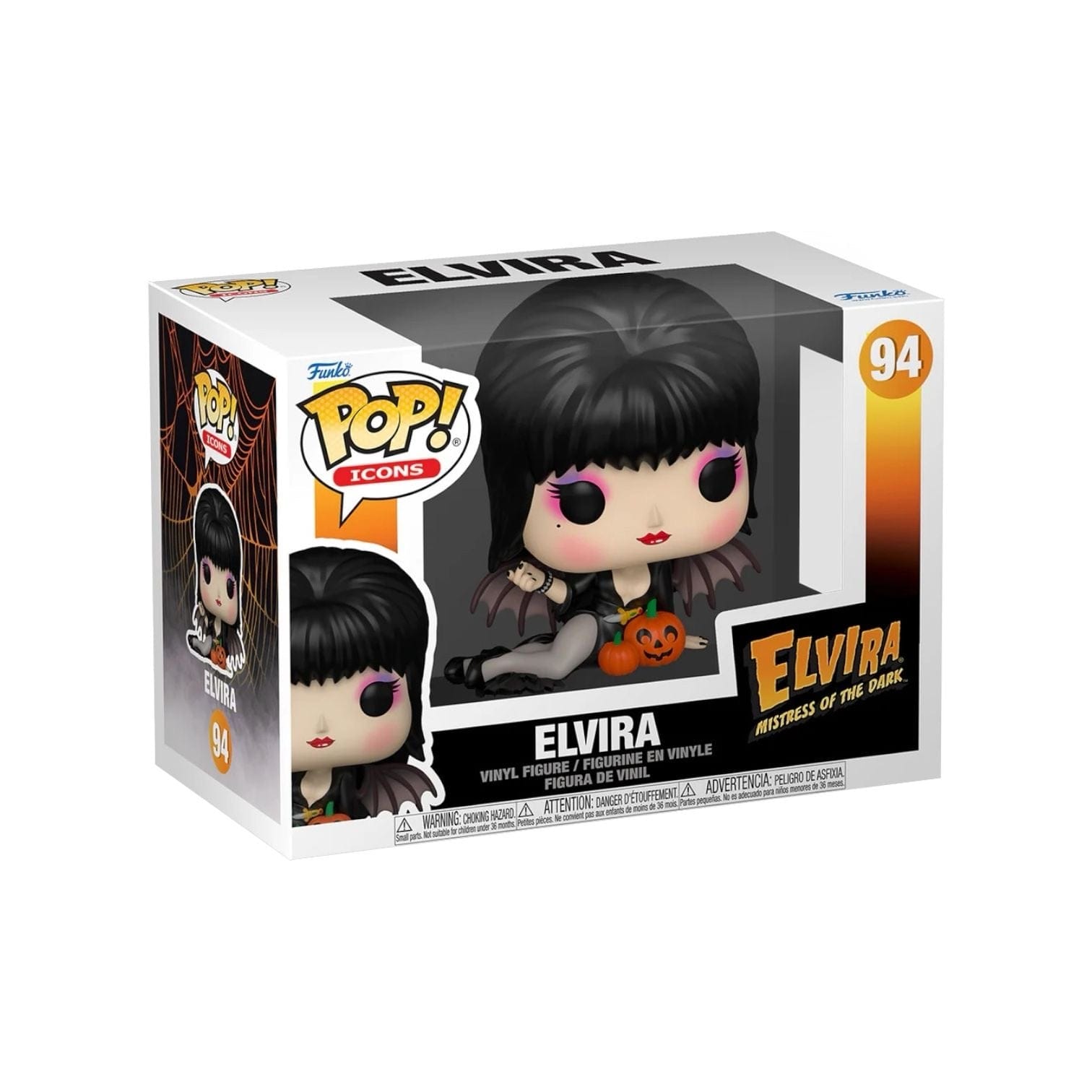 Funko Pop! Elvira with Pumpkins #94 Funko Pop - Elvira: Mistress of the Dark - PREORDER