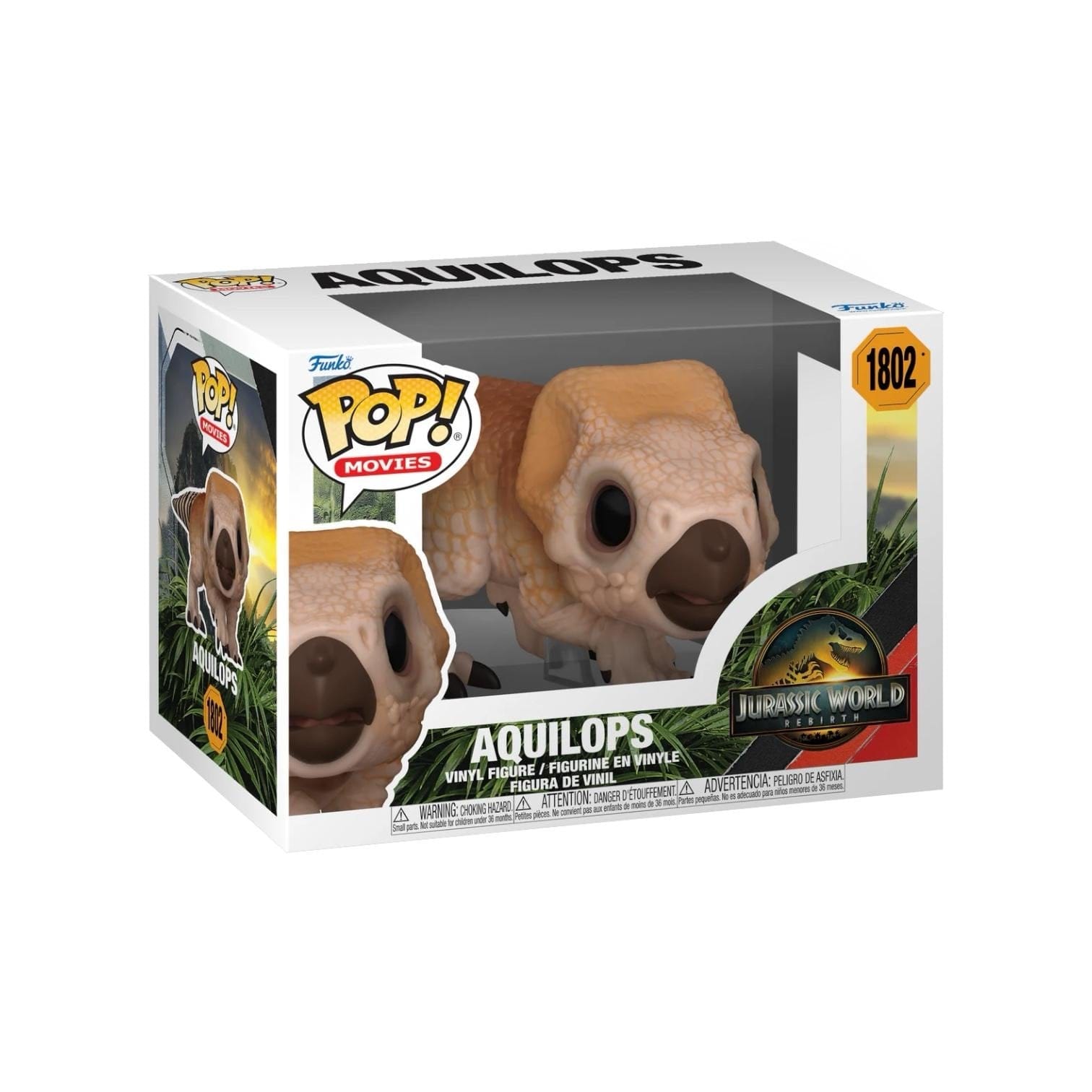 Jurassic World Aquilops #1802 Funko Pop - Jurassic World : Rebirth