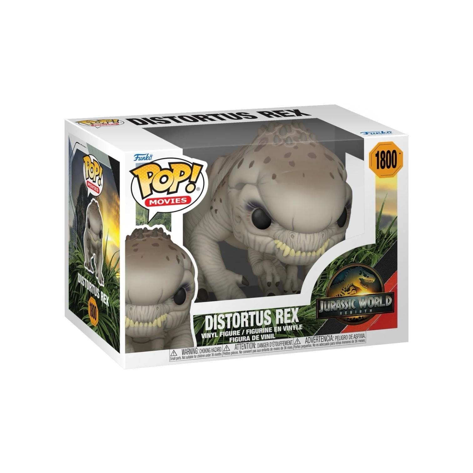 Jurassic World Distortus Rex #1800 Funko Pop - Jurassic World : Rebirth