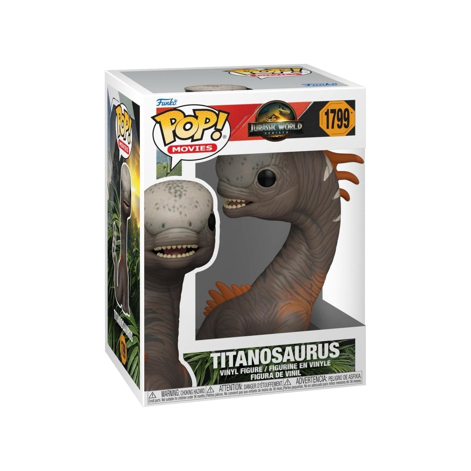 Jurassic World Titanosaurus #1799 Funko Pop - Jurassic World : Rebirth