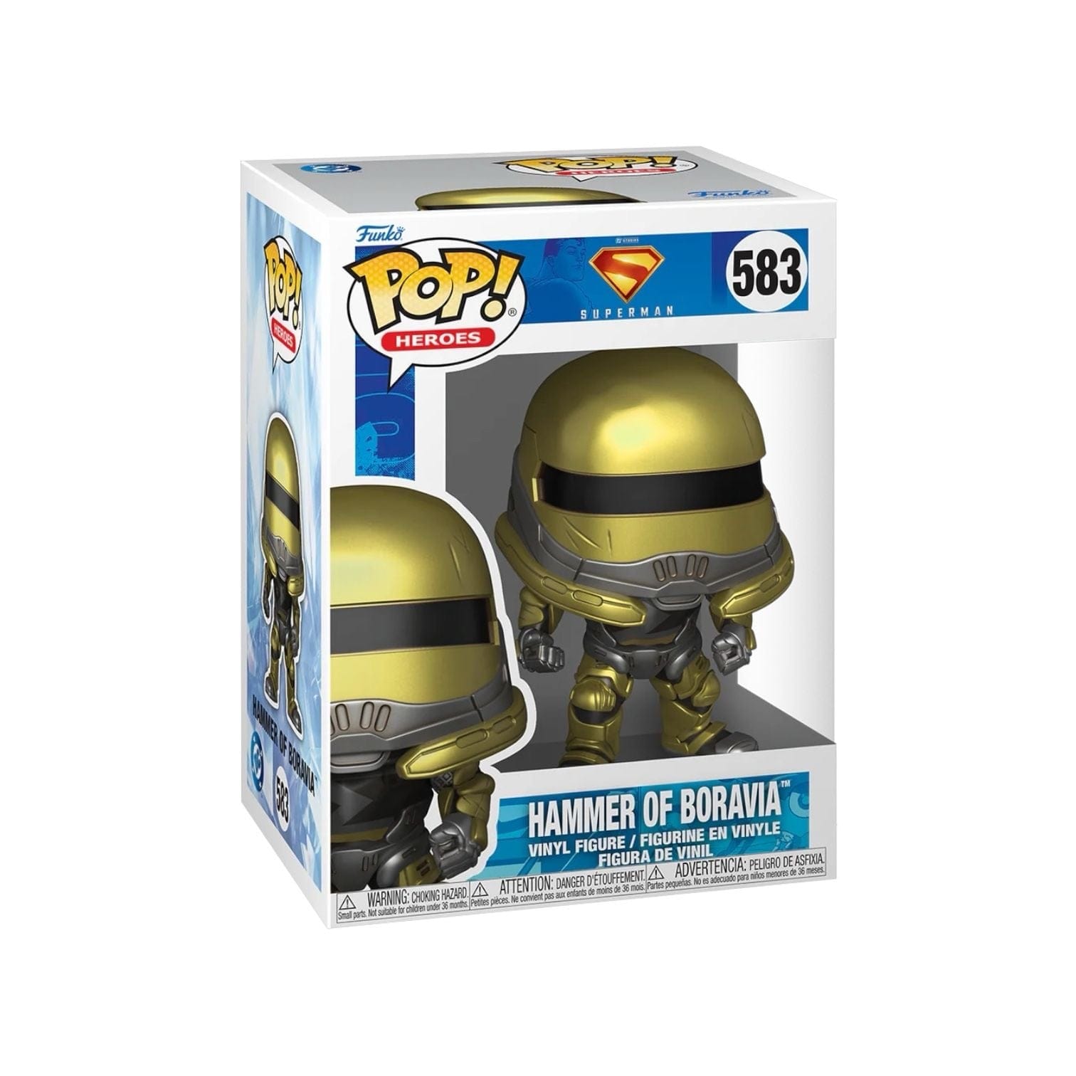 Funko Pop! Hammer of Boravia #583 Funko Pop - Superman