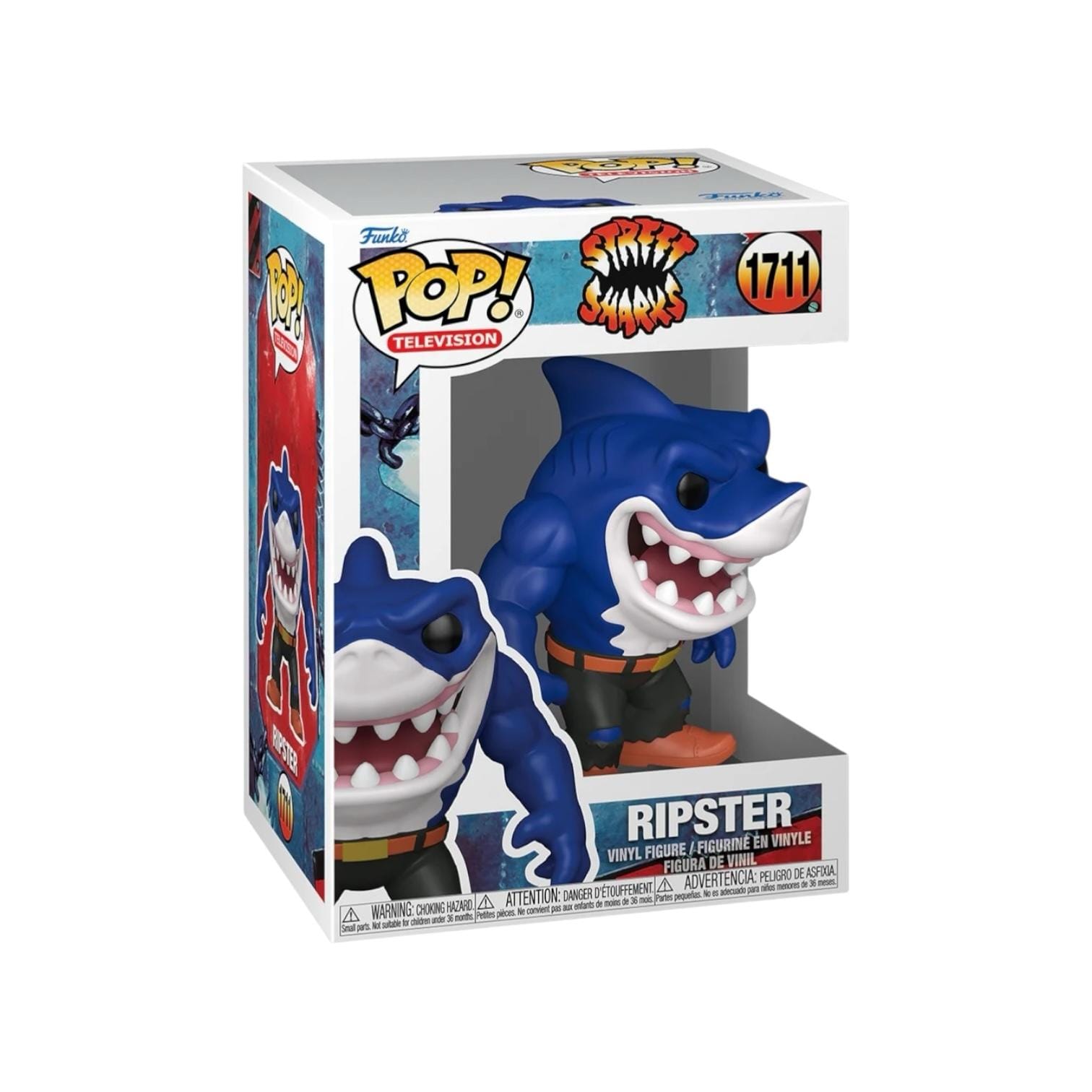 Funko Pop! Ripster #1711 Funko Pop - Street Sharks - PREORDER