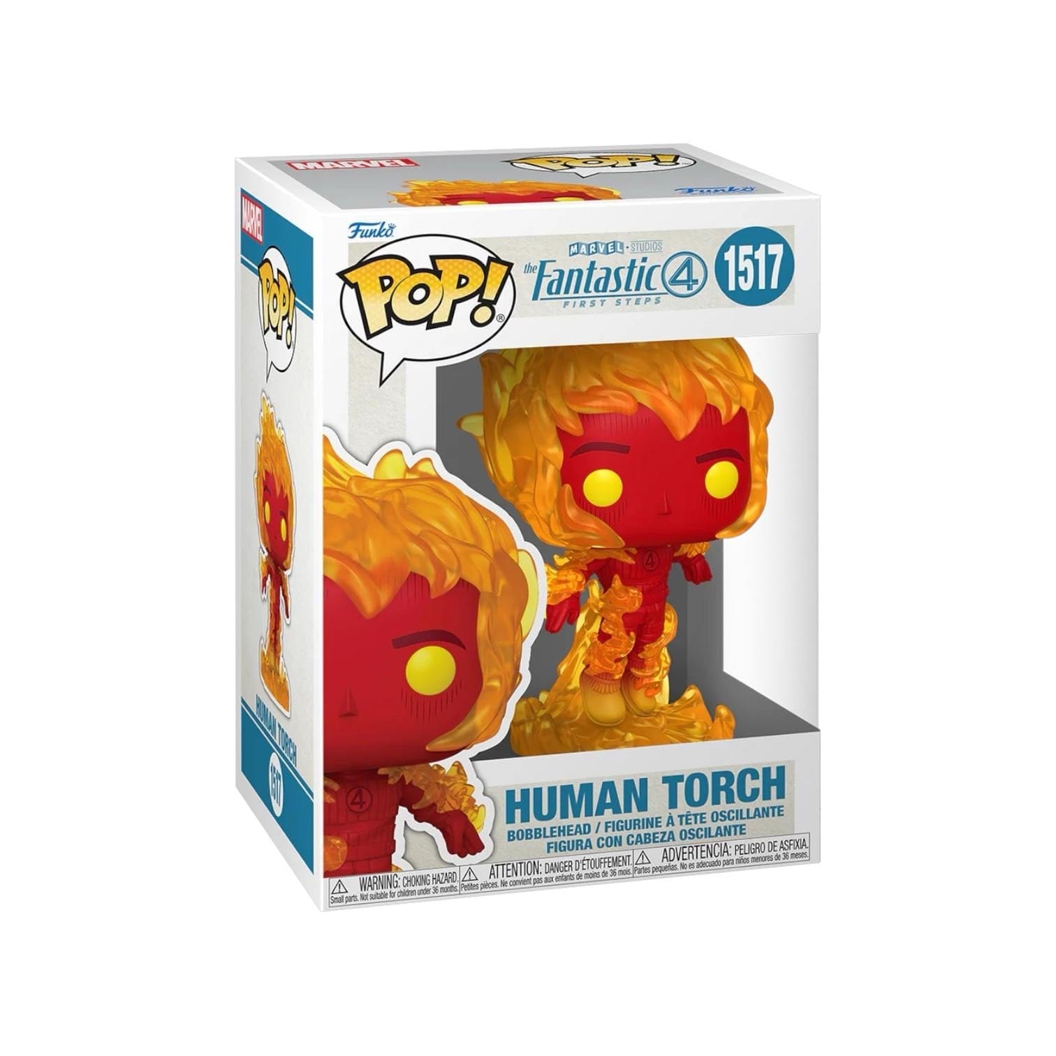 Funko Pop! Human Torch #1517 Funko Pop - The Fantastic Four: First Steps