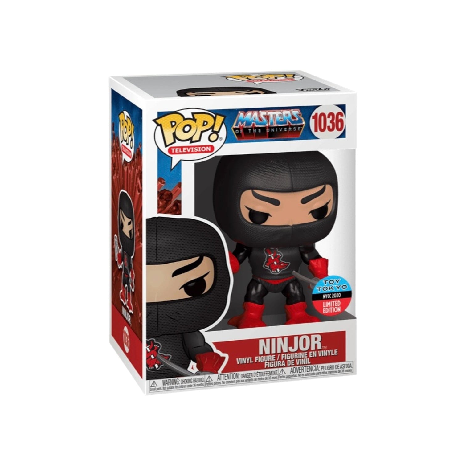 Funko Pop! Ninjor #1036 Funko Pop! - Masters of The Universe - NYCC 2020 Toy Tokyo Exclusive