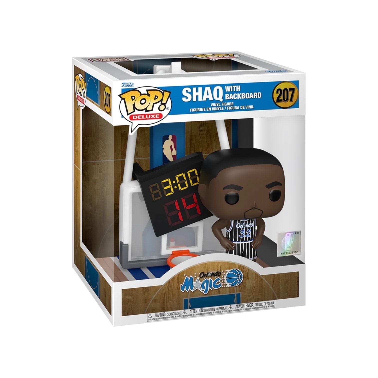 Funko Pop! Shaq with Backboard #207 Funko Pop Deluxe - NBA: Orlando Magic
