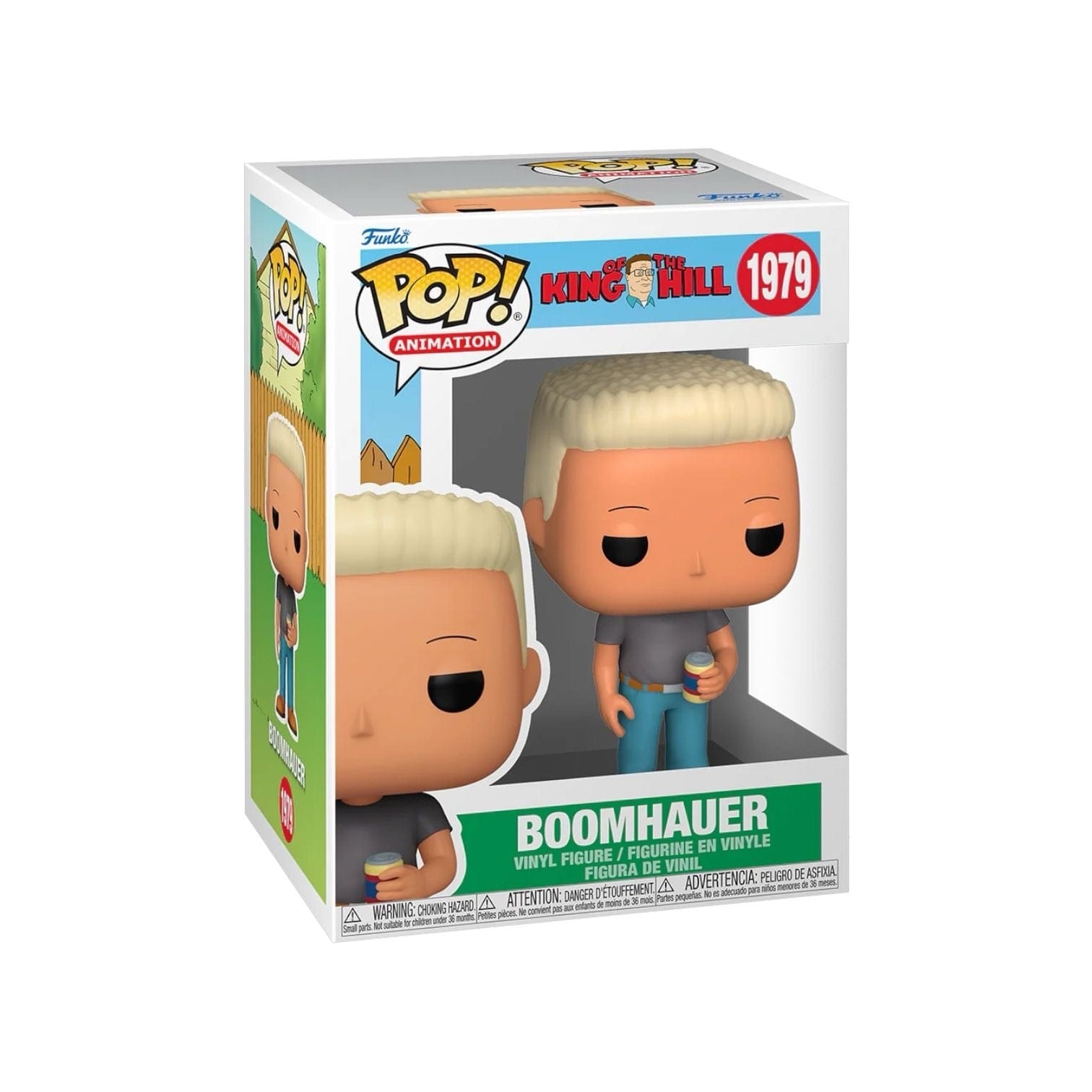 King of the Hill Boomhauer #1979 Funko Pop - King of the Hill
