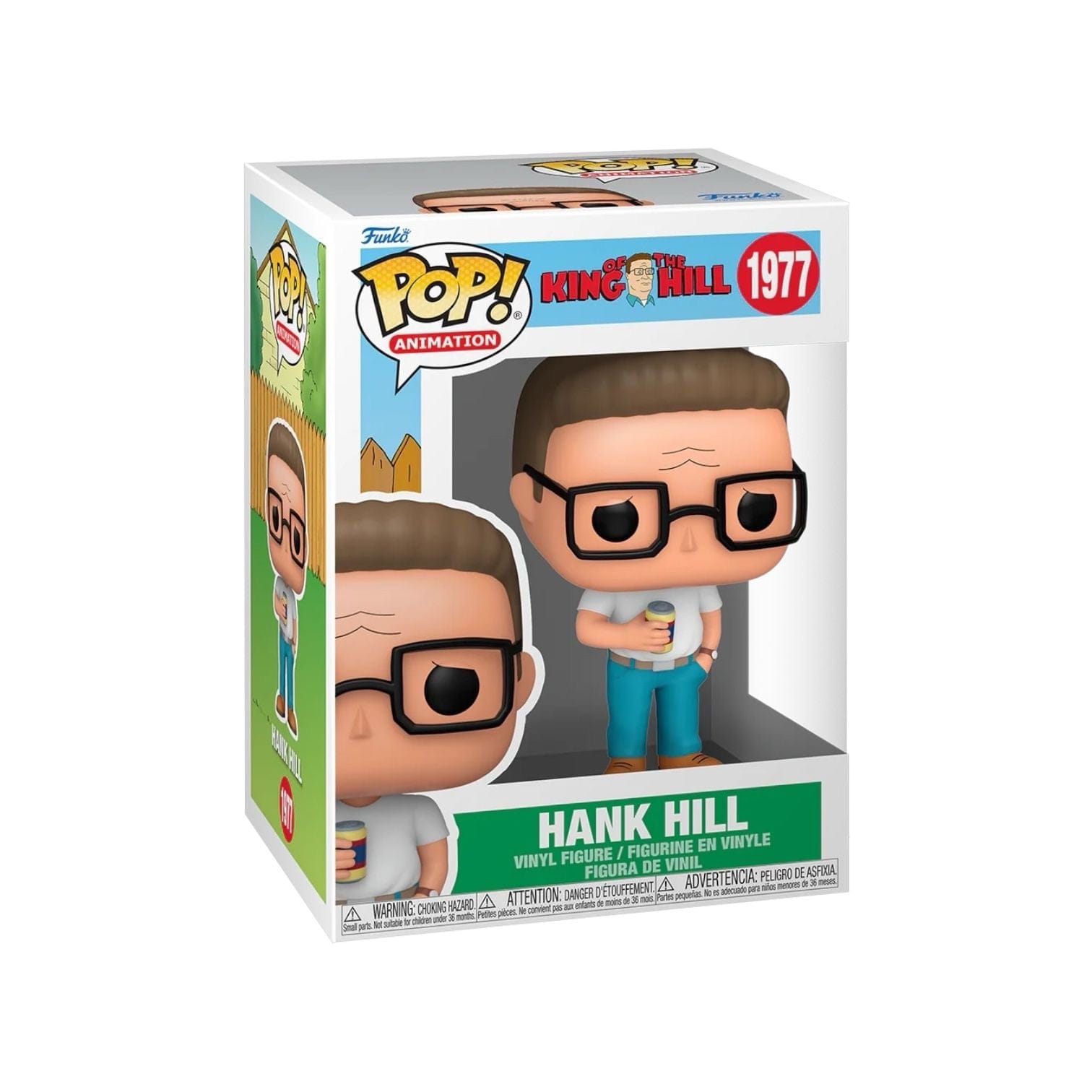King of the Hill Hank Hill #1977 Funko Pop - King of the Hill