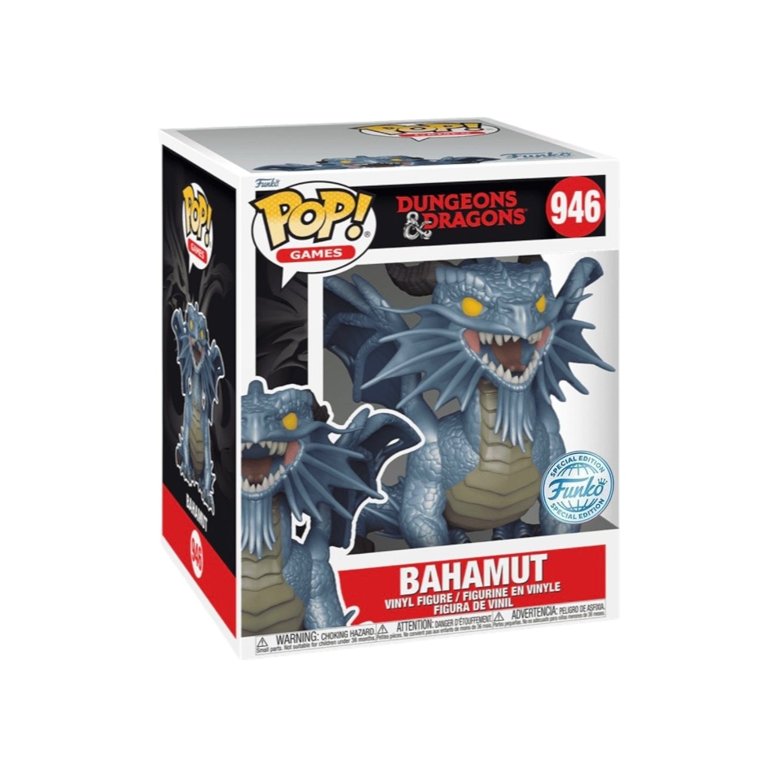 Dungeons & Dragons Bahamut #946 (Metallic) 6" Funko Pop! - Dungeons & Dragons - Special Edition