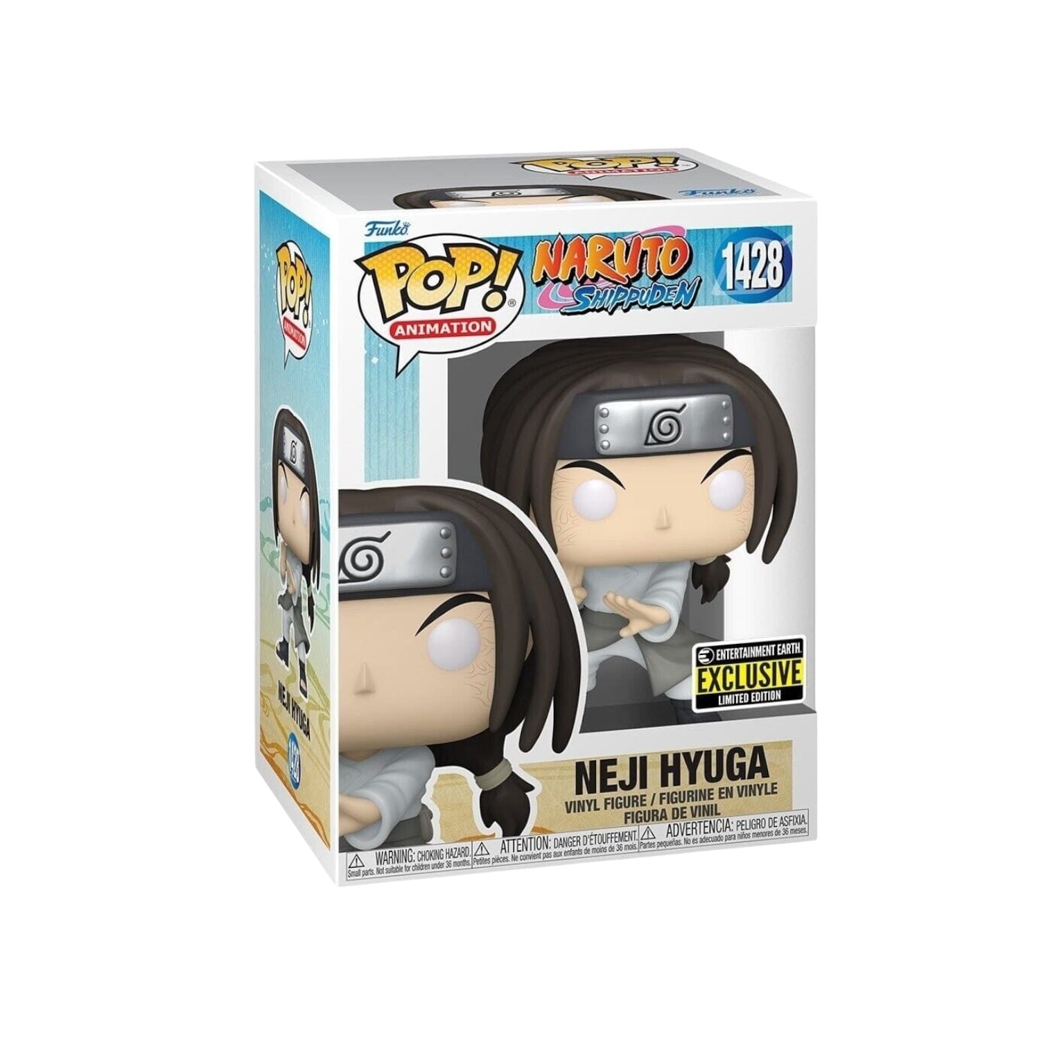 Funko Pop! Neji Hyuga #1428 Funko Pop! - Naruto Shippuden - Entertainment Exclusive