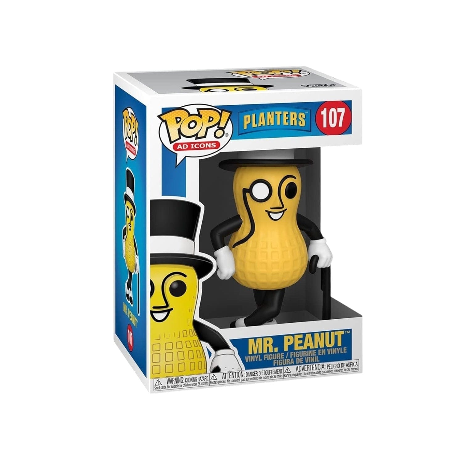 Funko Pop! Mr. Peanut #107 Funko Pop! Ad Icons - Planters