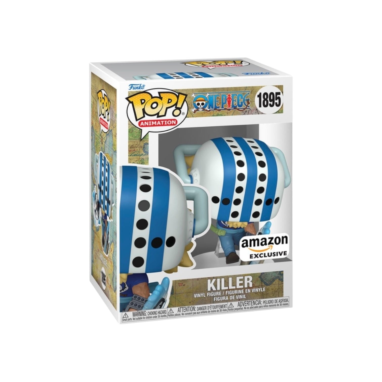 Funko Pop! Killer #1895 Funko Pop! - One Piece - Amazon Exclusive