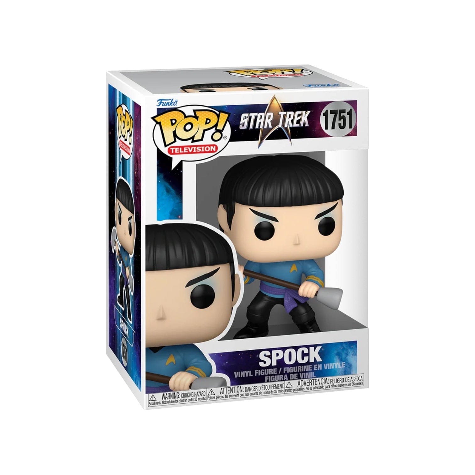 Funko Pop! Spock #1751 (With Weapon) Funko Pop - Star Trek
