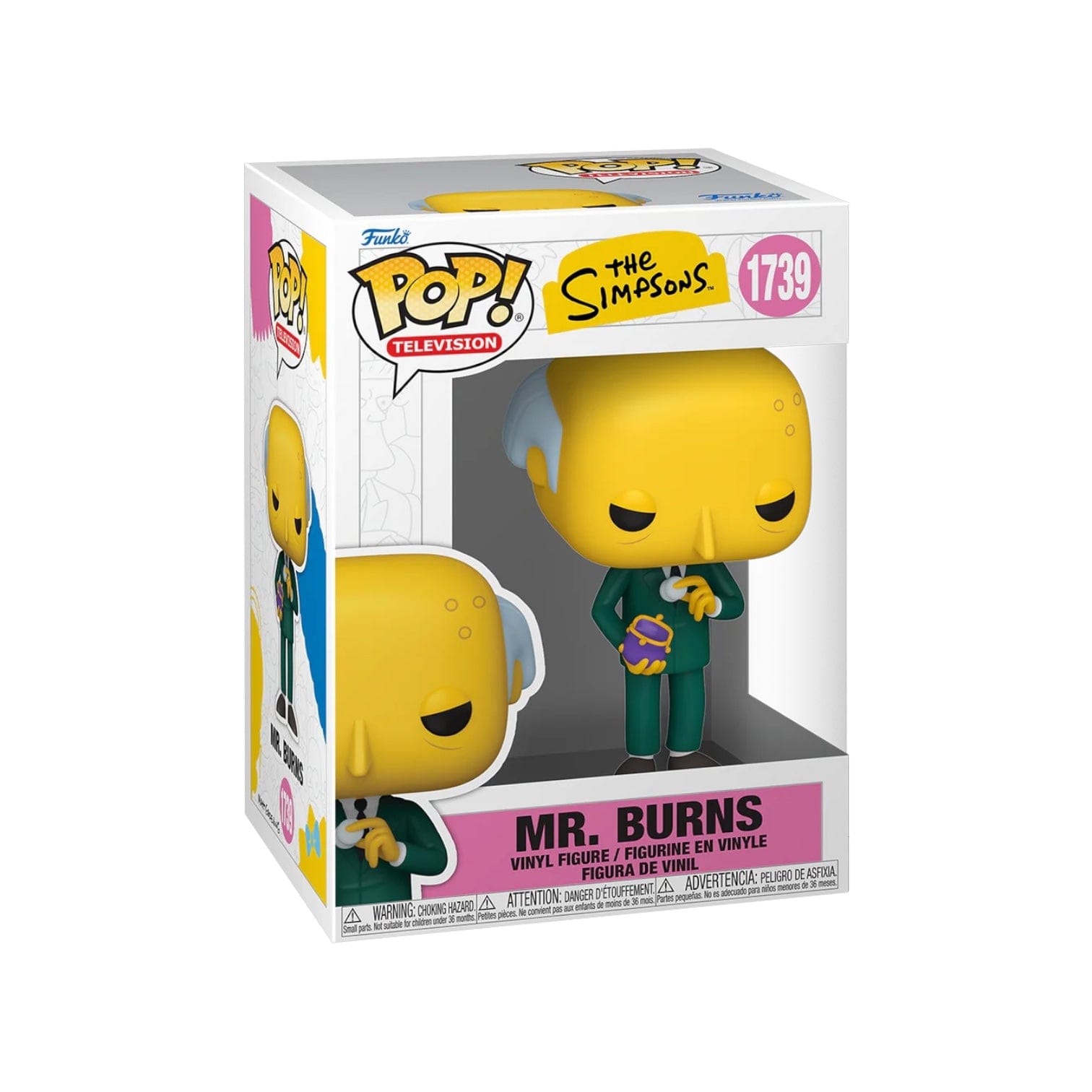 The Simpsons Mr Burns #1739 Funko Pop - The Simpsons