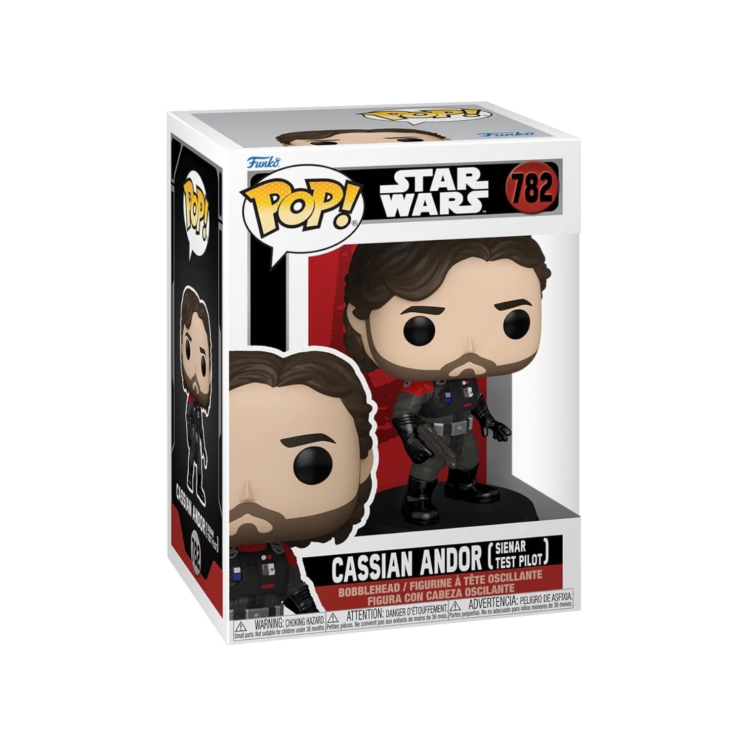 Funko Pop! Cassian Andor (Sienar Test Pilot) #782 Funko Pop! - Star Wars: Andor