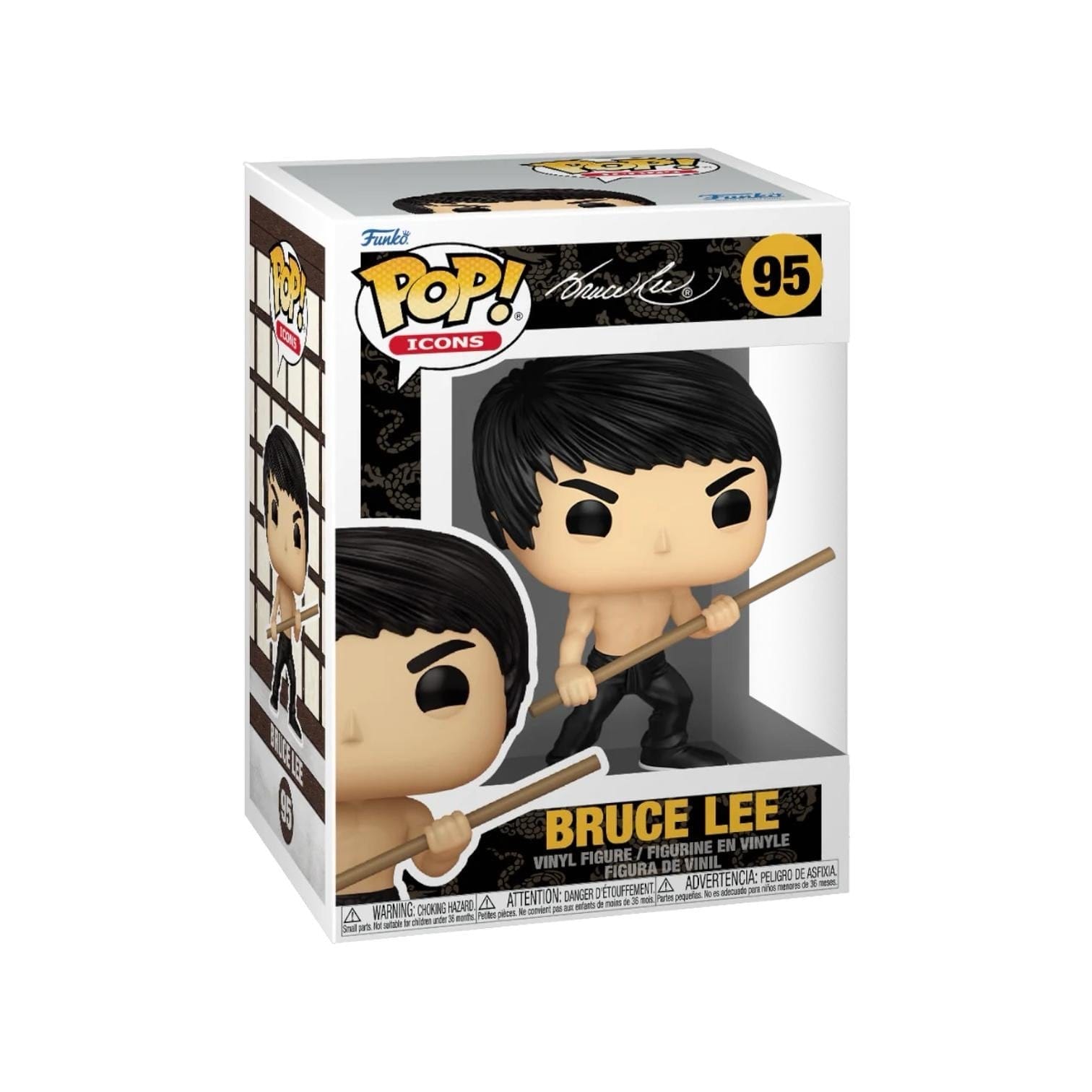Funko Pop! Bruce Lee with Bo Staff #95 Funko Pop - Bruce Lee