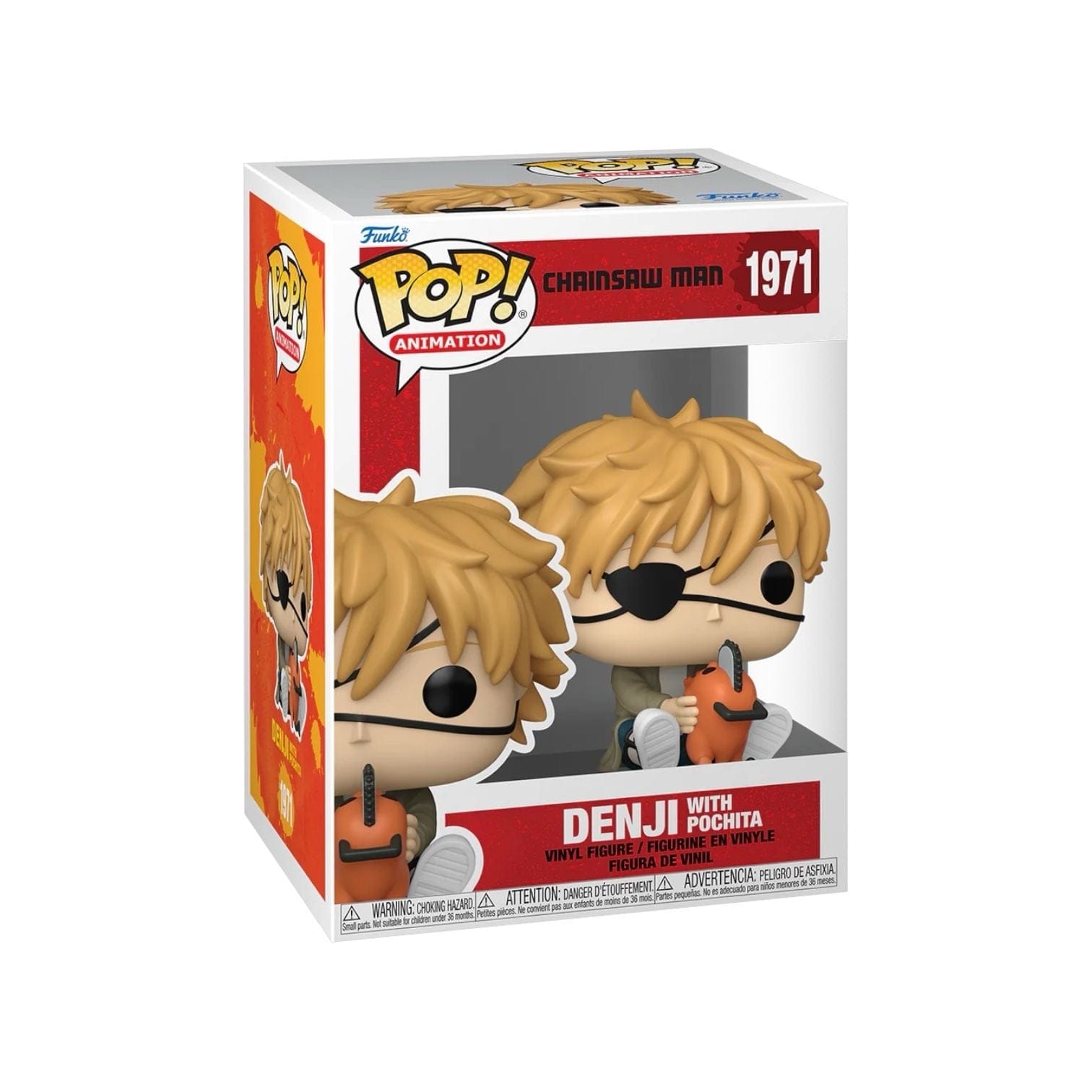 Funko Pop! Denji with Pochita #1971 Funko Pop - Chainsaw Man