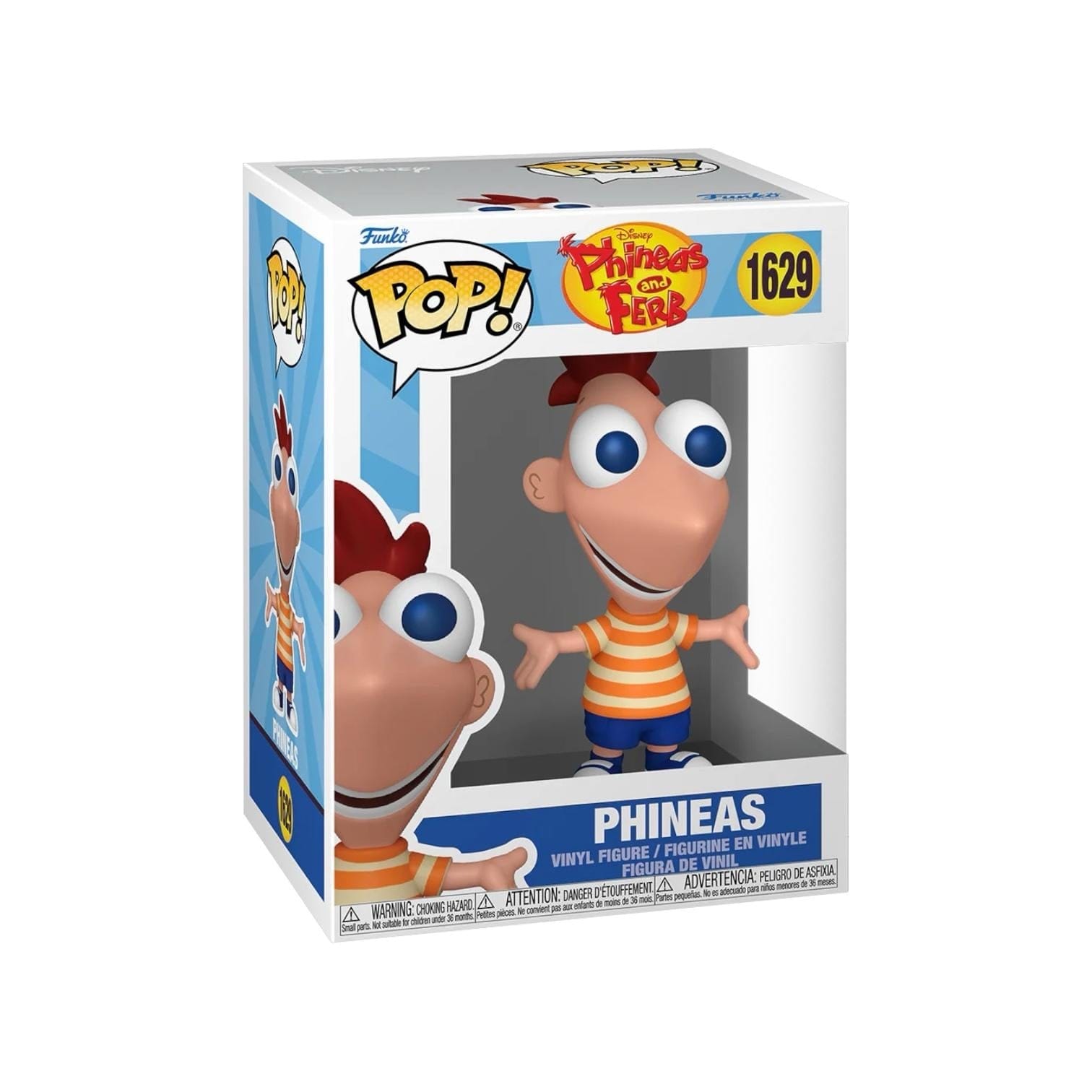 Funko Pop! Phineas #1629 Funko Pop - Phineas and Ferb