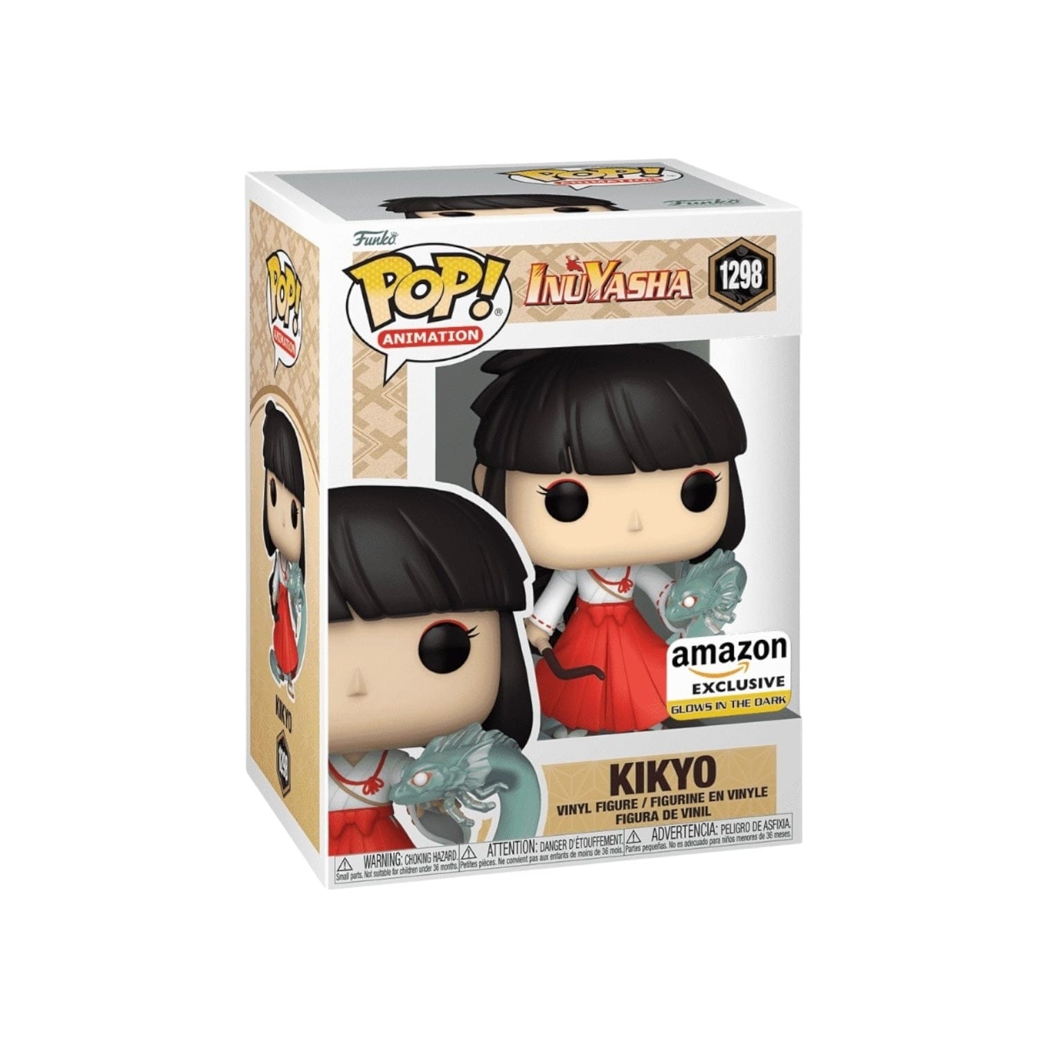 Funko Pop! Kikyo #1298 (Glows in the Dark) Funko Pop! - InuYasha - Amazon Exclusive