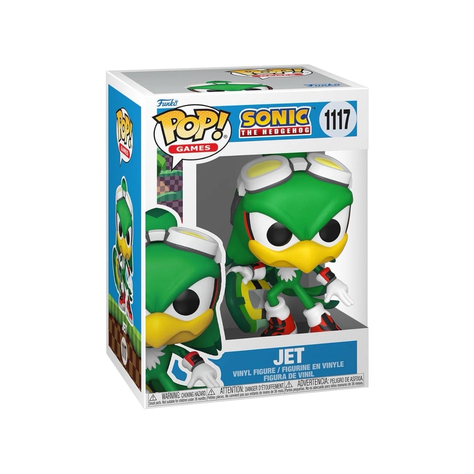 Sonic the Hedgehog Jet #1117 Funko Pop - Sonic the Hedgehog