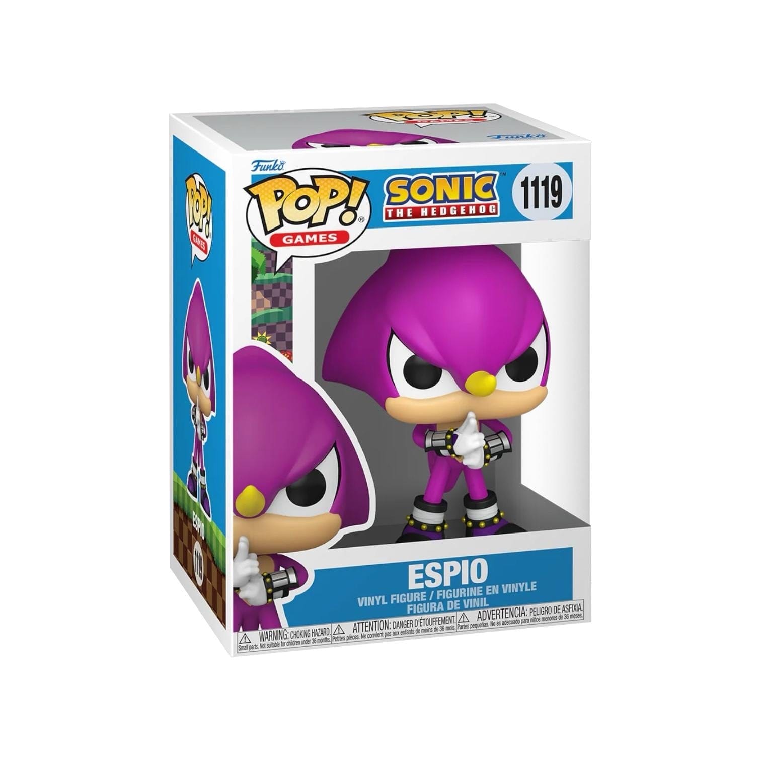 Sonic the Hedgehog Espio #1119 Funko Pop - Sonic the Hedgehog