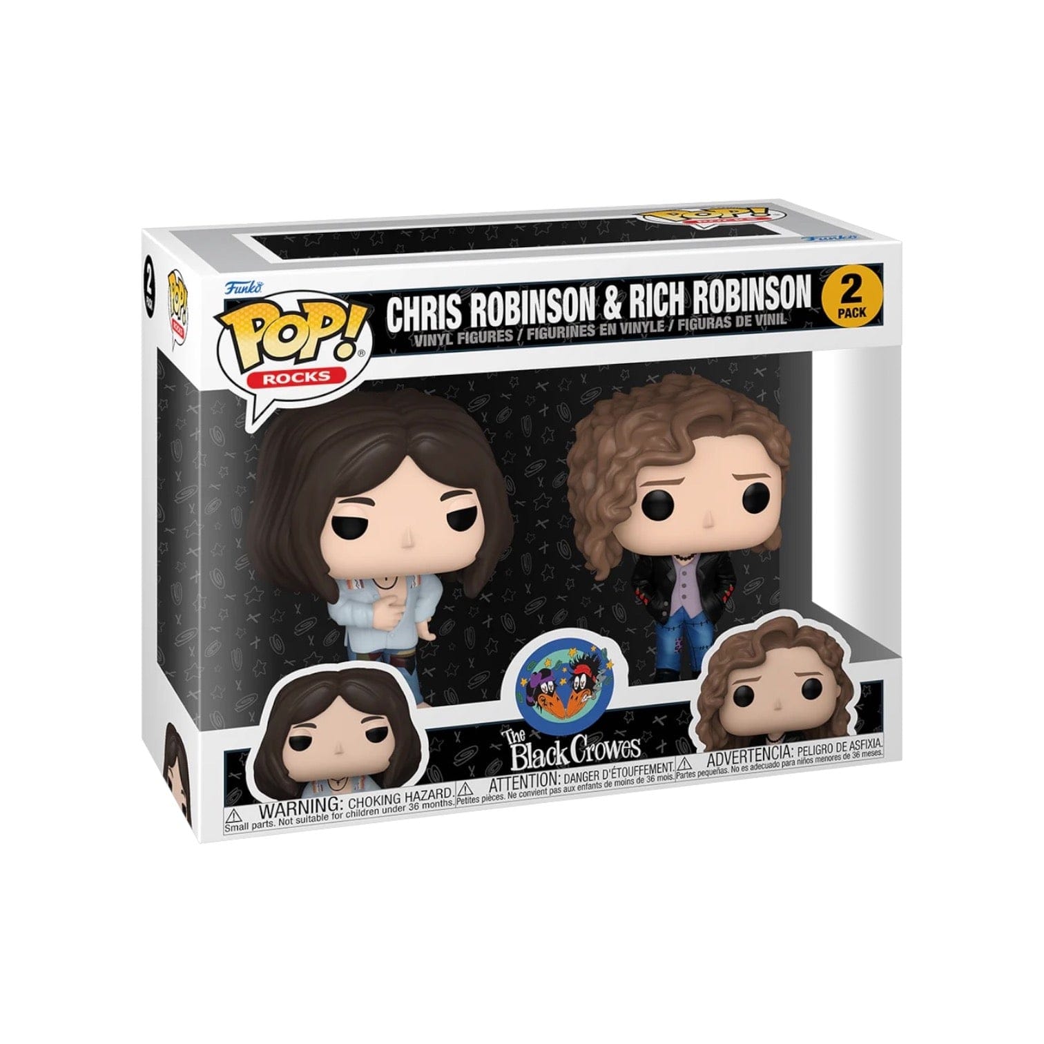 Funko Pop! Chris Robinson & Rich Robinson 2 Pack Funko Pop! - The Black Crowes