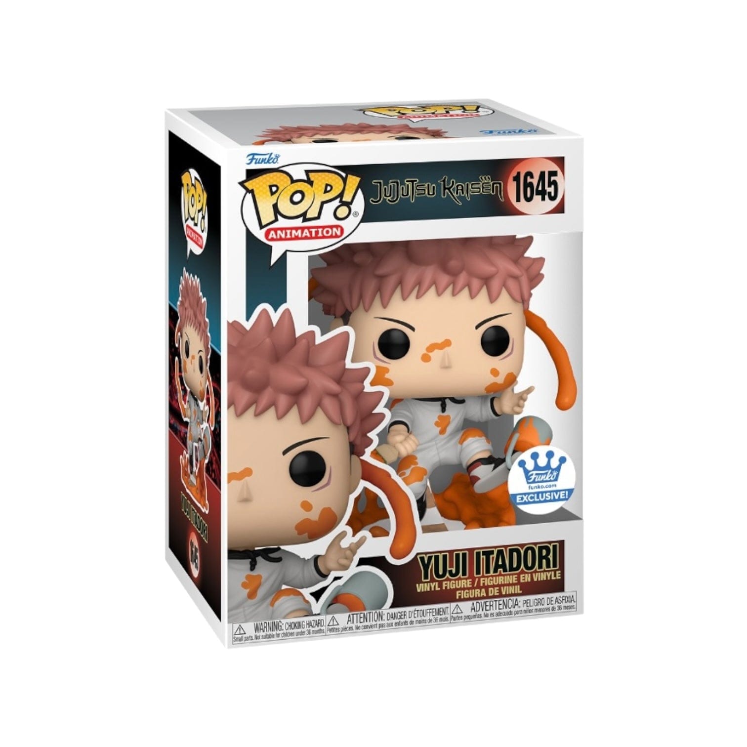 Funko Pop! Yuji Itadori #1645 (w/ Paint Can) Funko Pop! - Jujutsu Kaisen - Funko Shop Exclusive