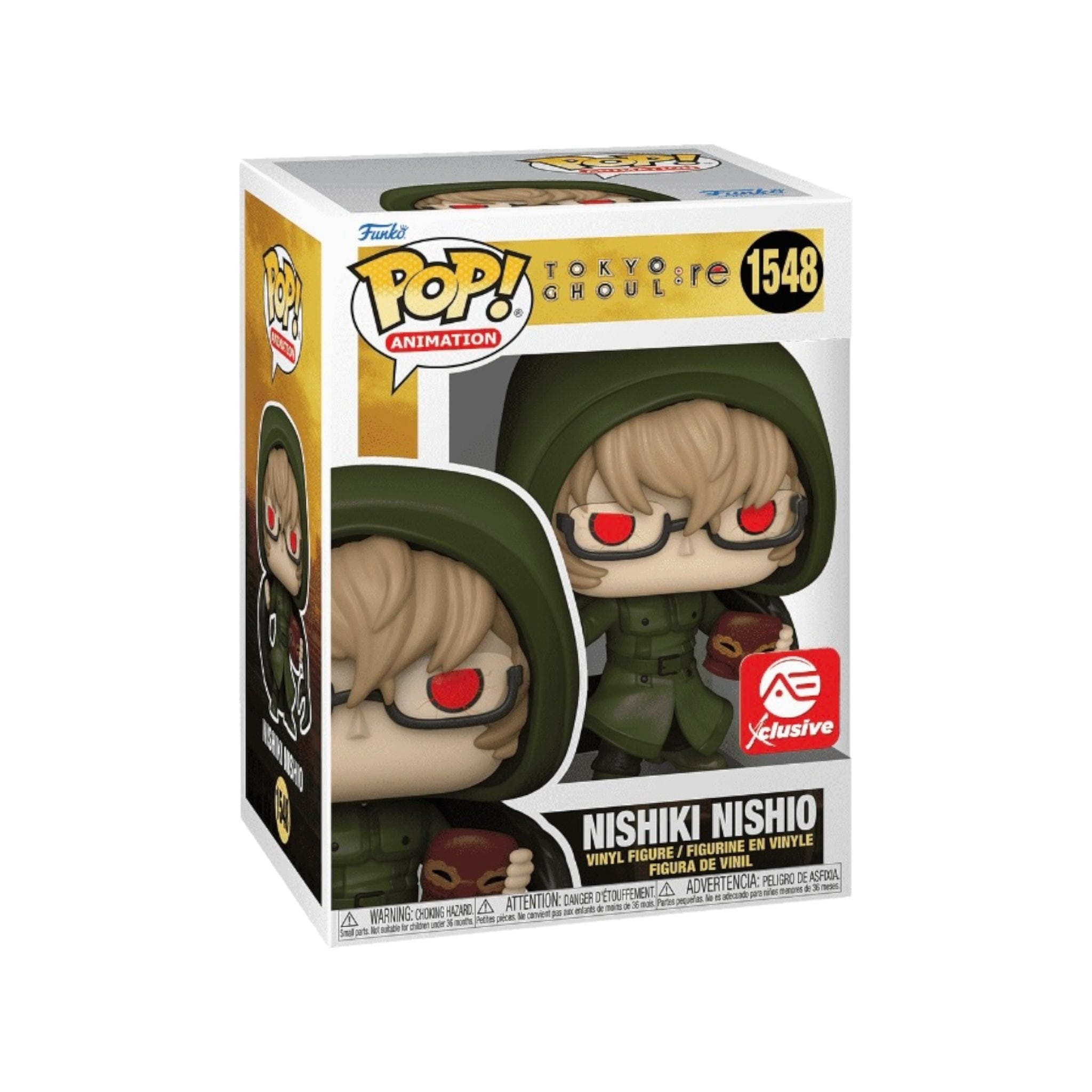 Funko Pop! Nishiki Nishio #1548 Funko Pop! - Tokyo Ghoul - AE Exclusive