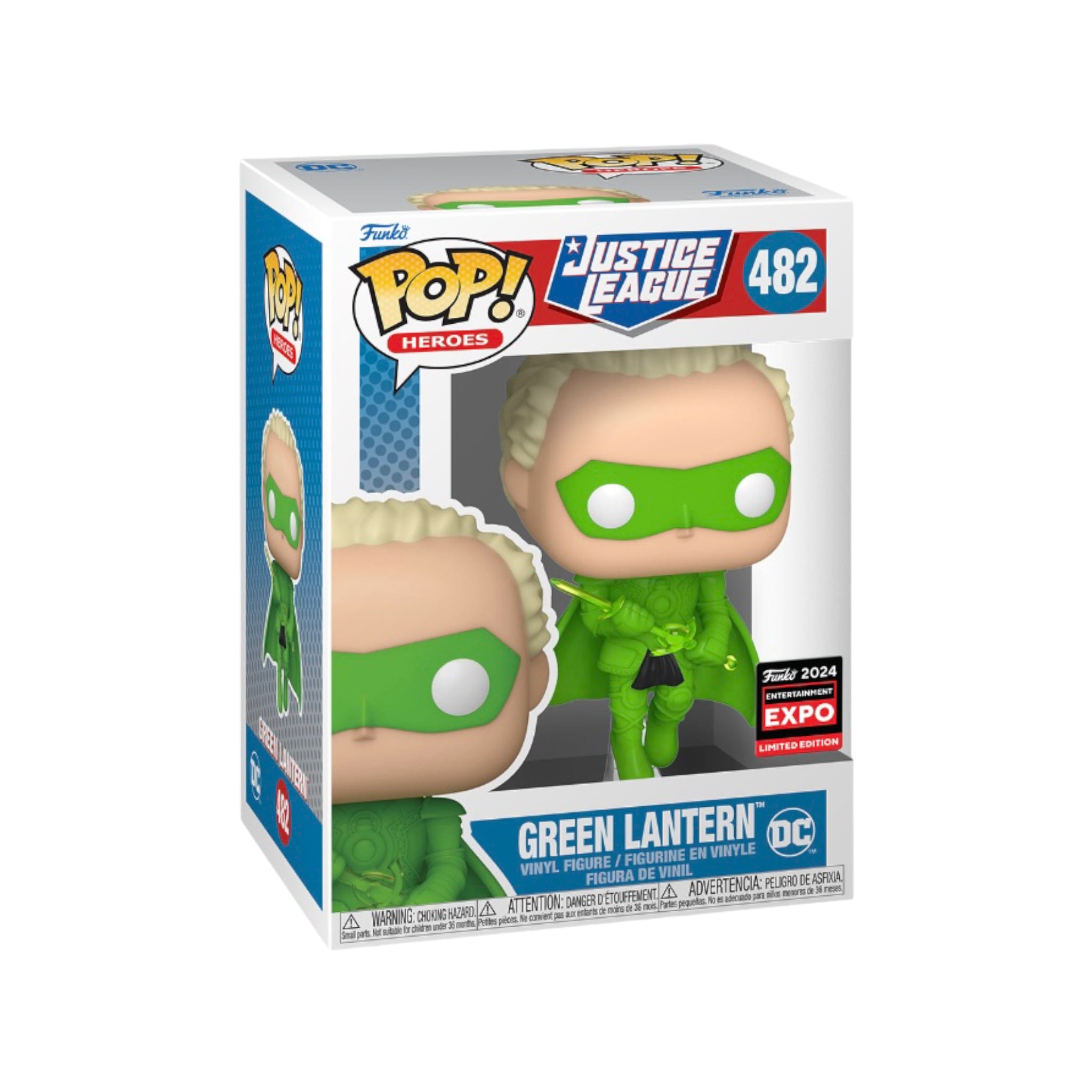 Funko Pop! Green Lantern #482 (Kingdom Come Armor) Funko Pop! - Justice League - C2E2 2024 Shared Exclusive
