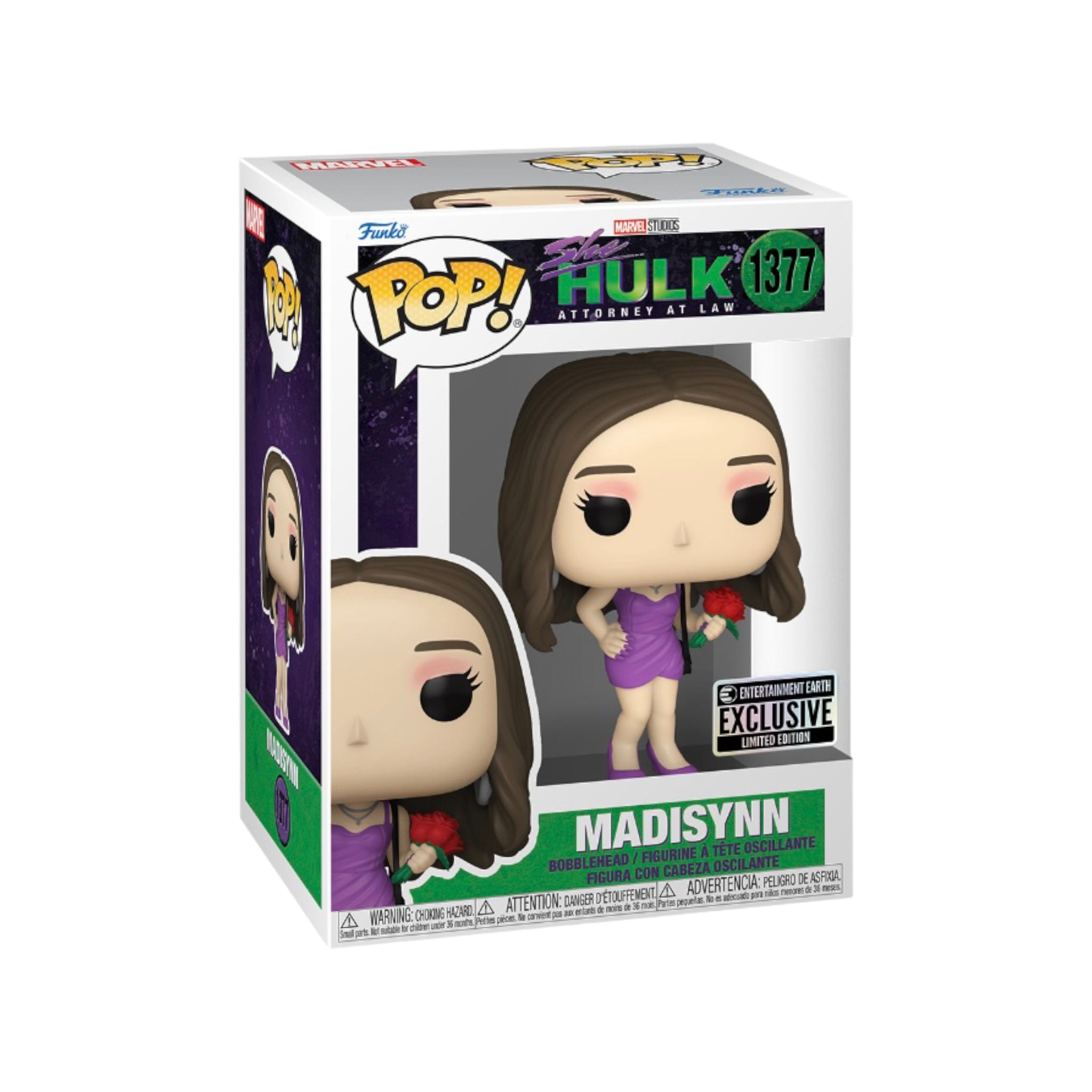 Entertainment Earth Madisynn #1377 Funko Pop! - She Hulk: Attorney at Law - Entertainment Earth Exclusive
