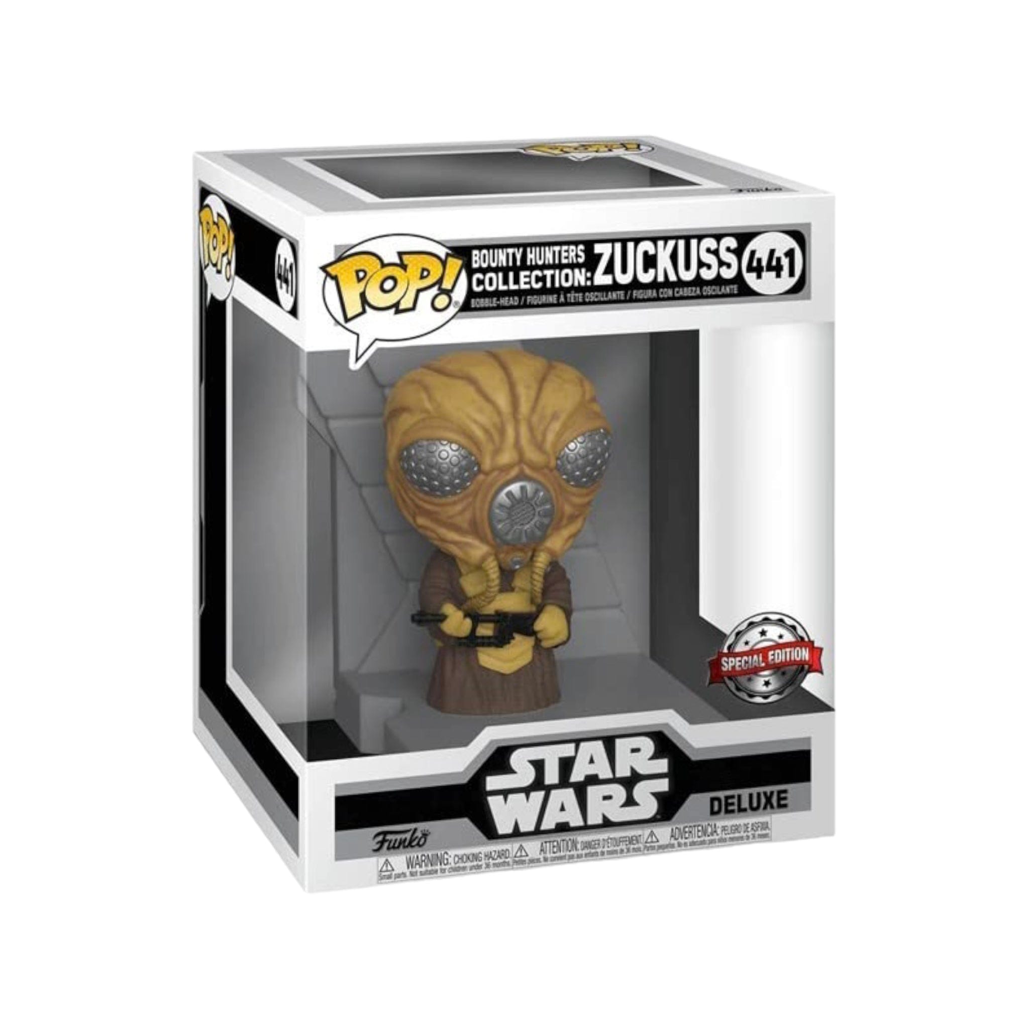 Funko Pop! Bounty Hunters Collection: Zuckuss #441 6" Funko Pop! - Star Wars - Special Edition