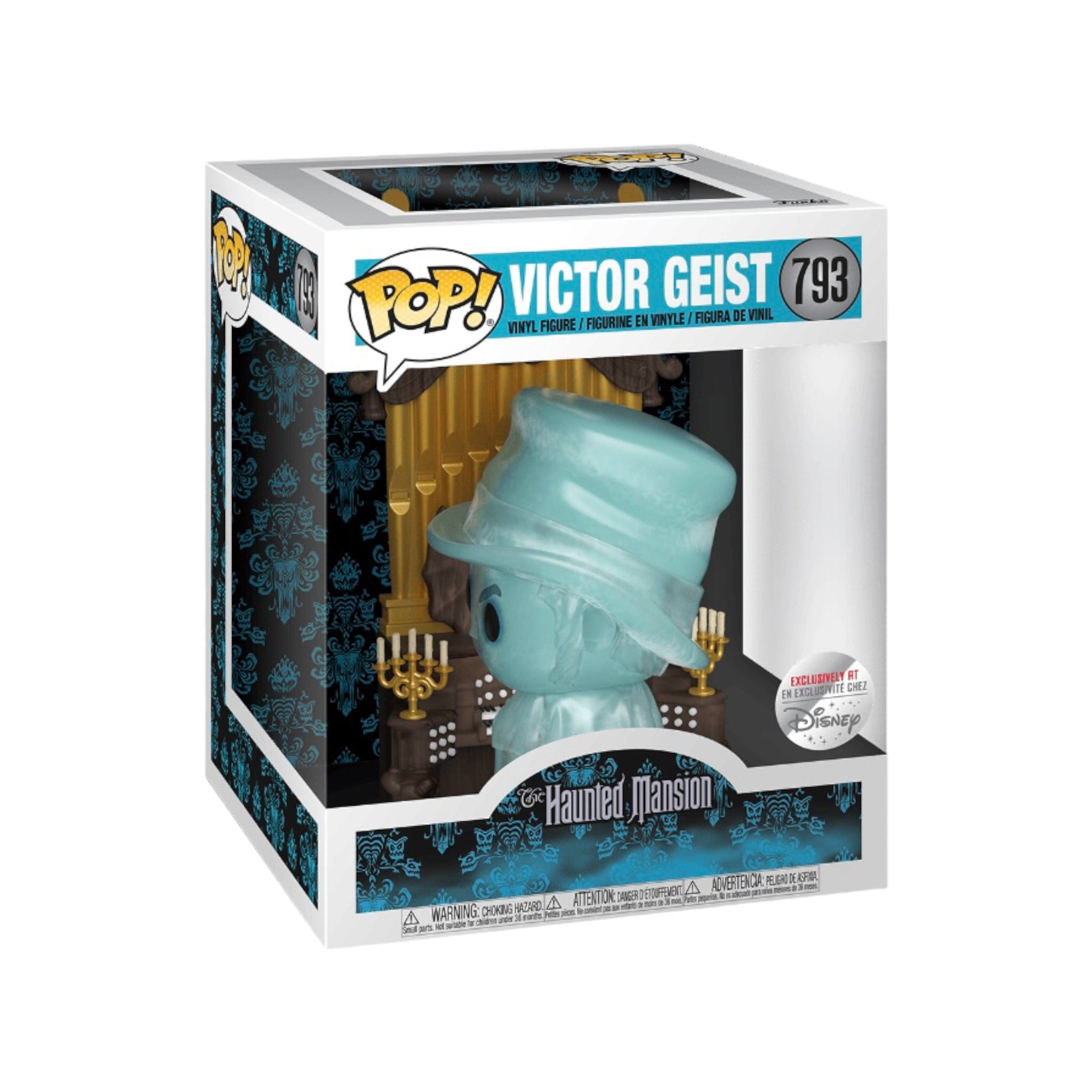 Funko Pop! Victor Geist #793 6" Funko Pop! - The Haunted Mansion - Disney Store Exclusive