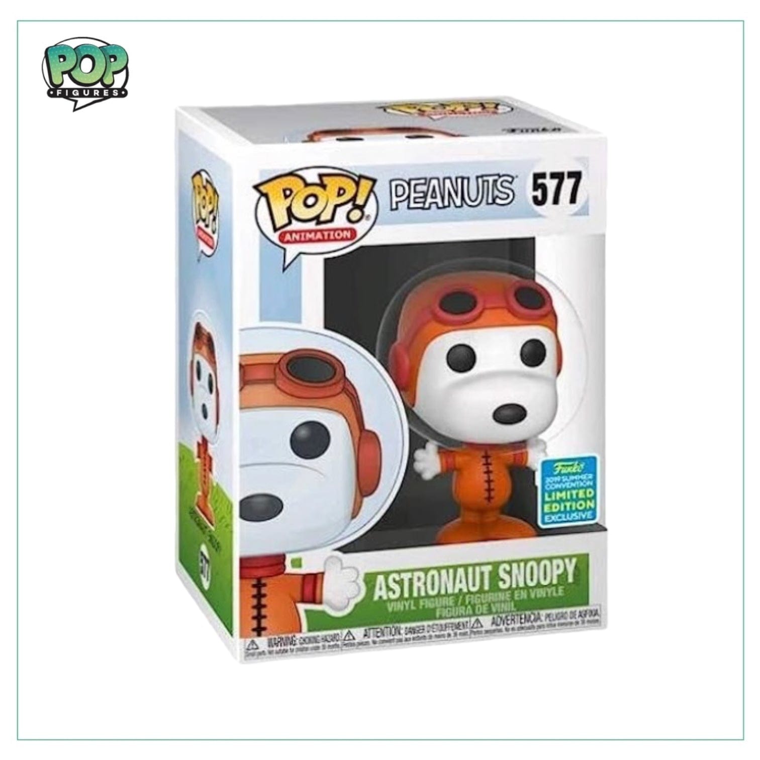 Funko Pop! Astronaut Snoopy #577 Funko Pop! - Peanuts - 2019 SDCC Limited Edition Exclusive