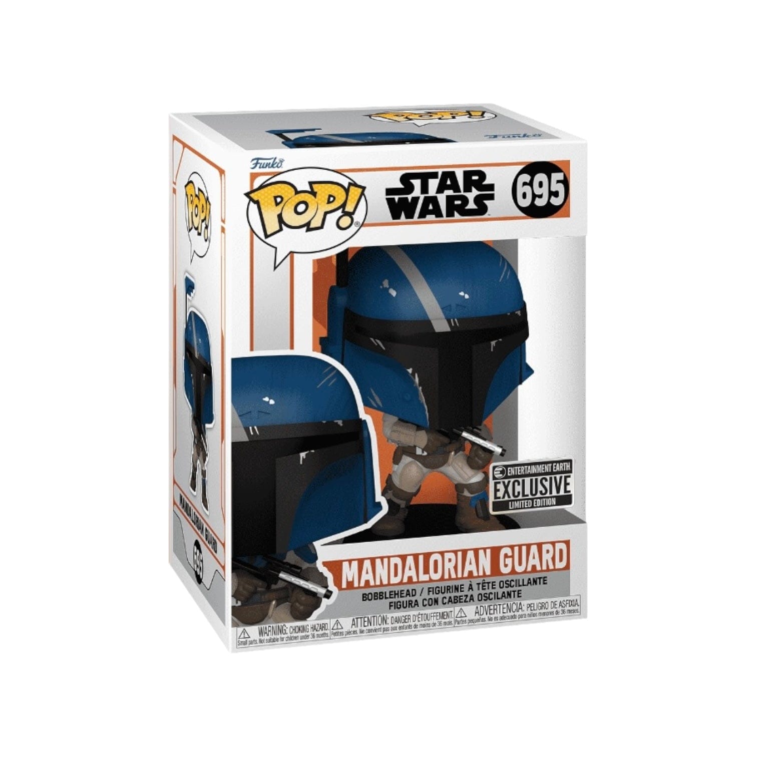 Entertainment Earth Mandalorian Guard #695 Funko Pop! - Star Wars: The Mandalorian - Entertainment Earth Exclusive