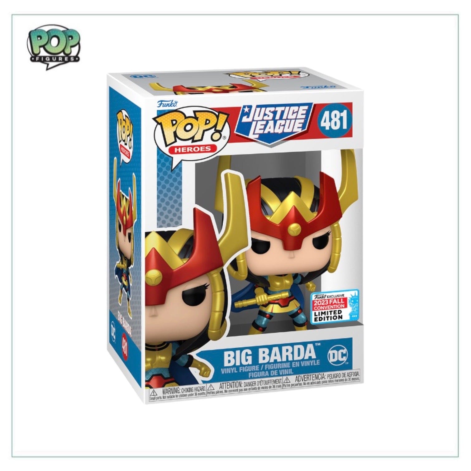 Funko Pop! Big Barda #481 Funko Pop! - Justice League - NYCC 2023 Shared Exclusive